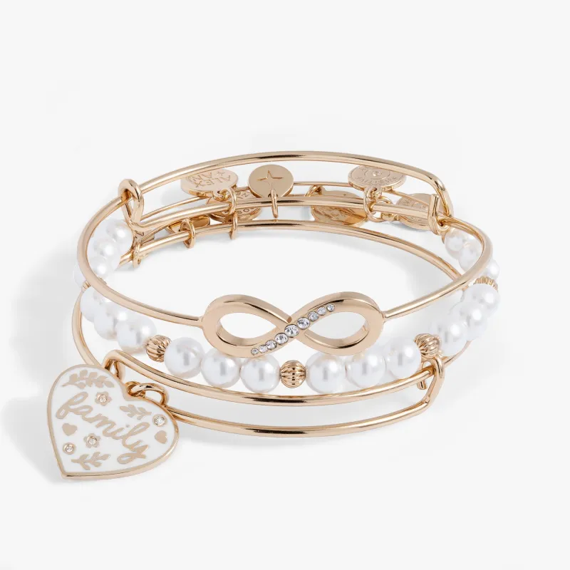 Family Bangle Set of 3 sold by Zulily