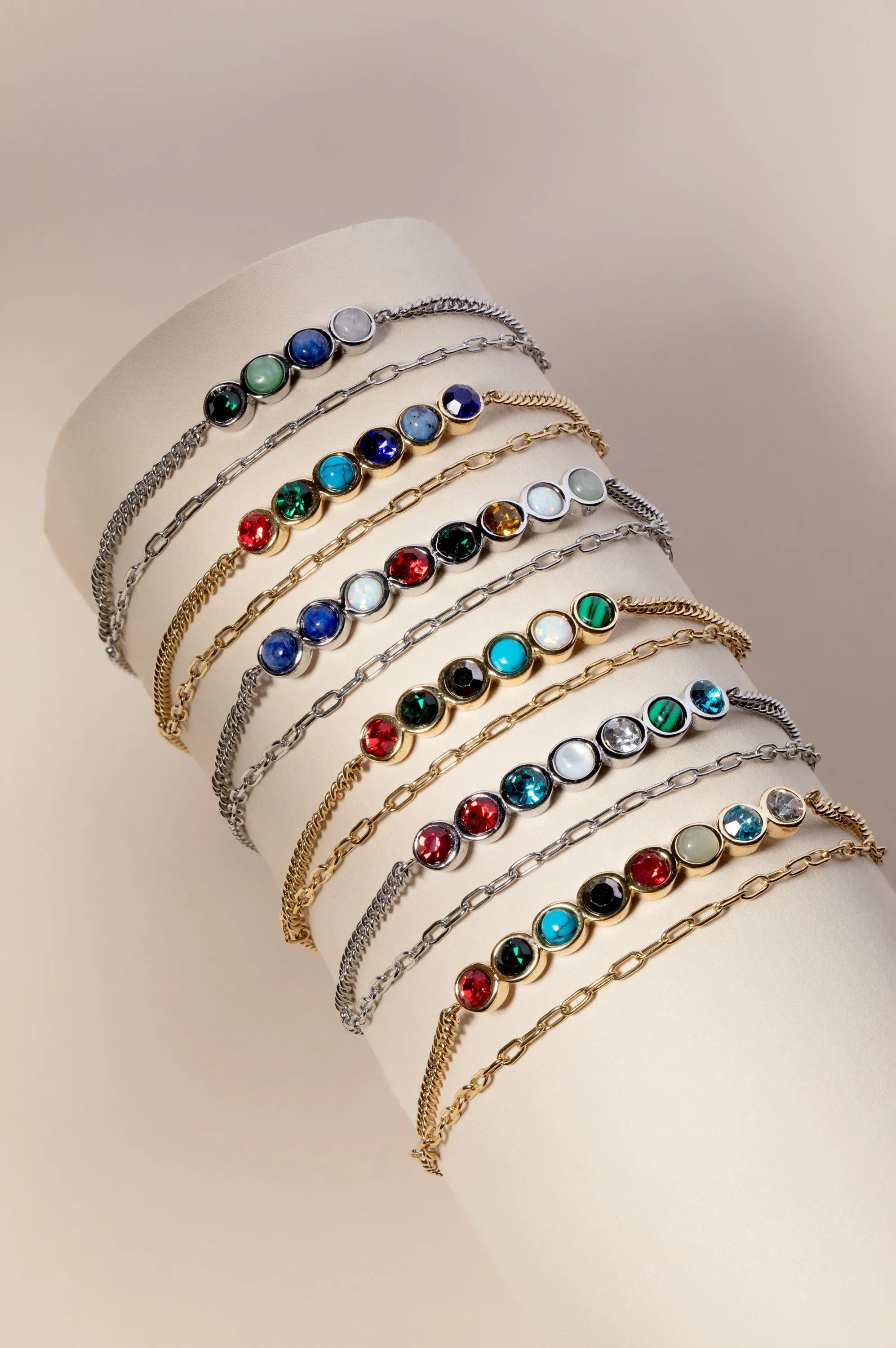 Wife Hidden Message Acrostic Bolo Bracelet sold by Zulily product image thumbnail 4