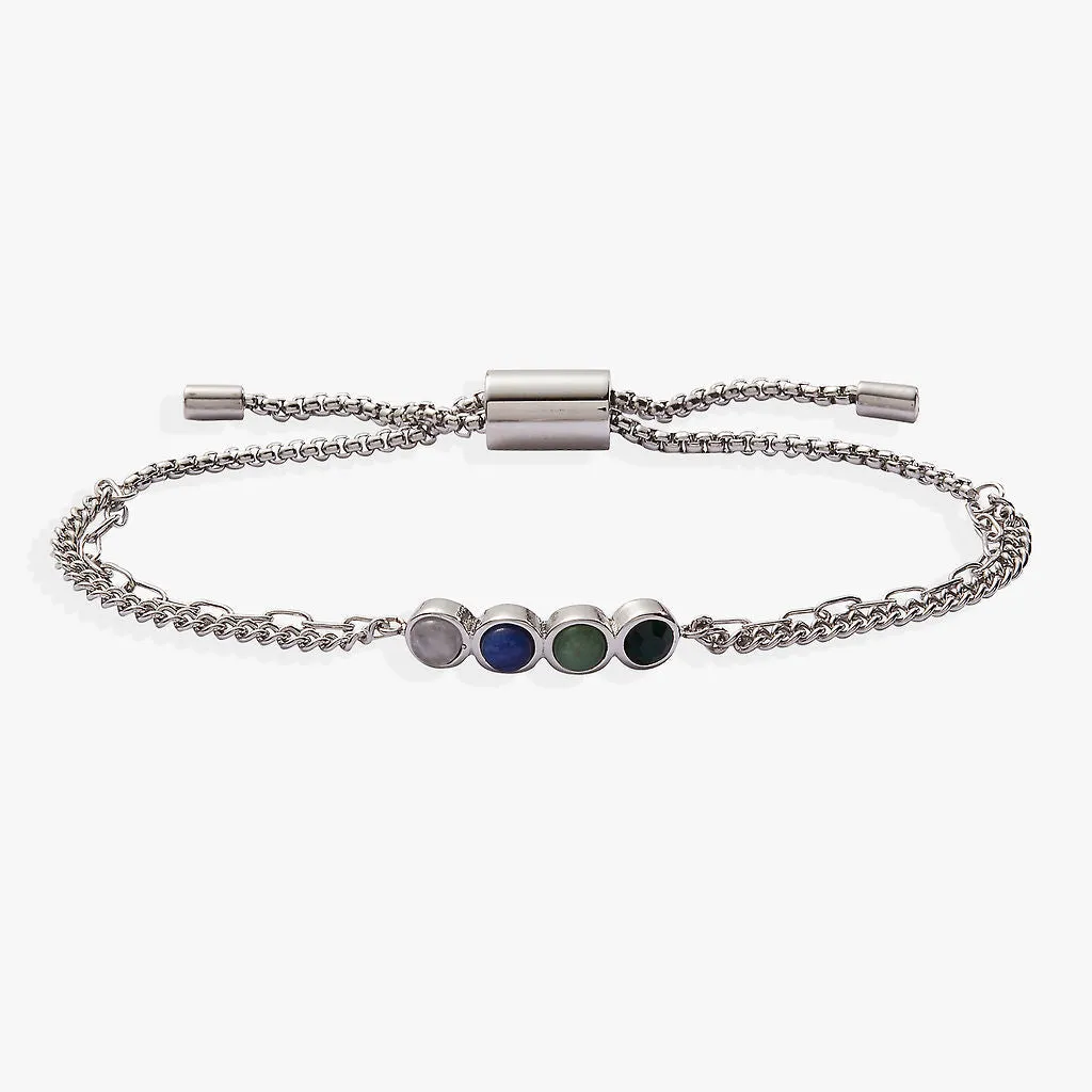 Wife Hidden Message Acrostic Bolo Bracelet sold by Zulily