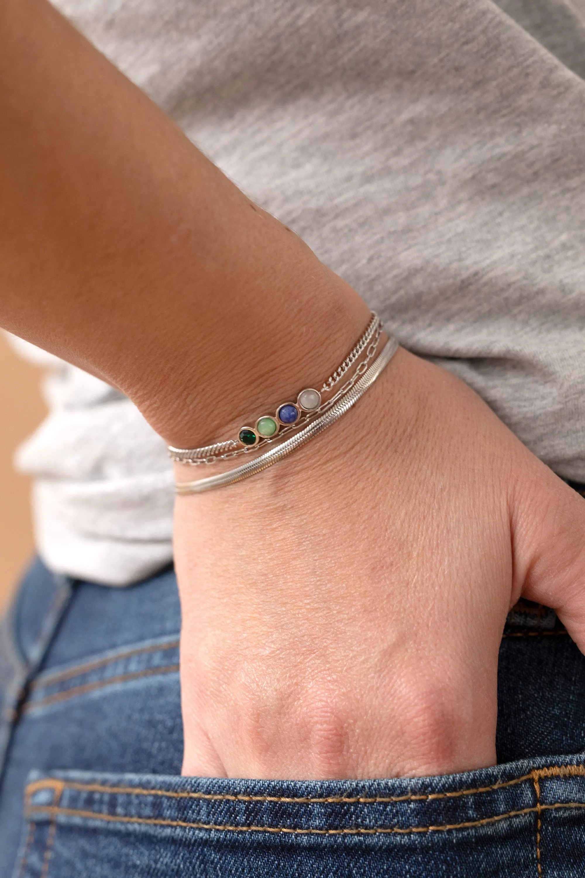 Wife Hidden Message Acrostic Bolo Bracelet sold by Zulily product image thumbnail 5