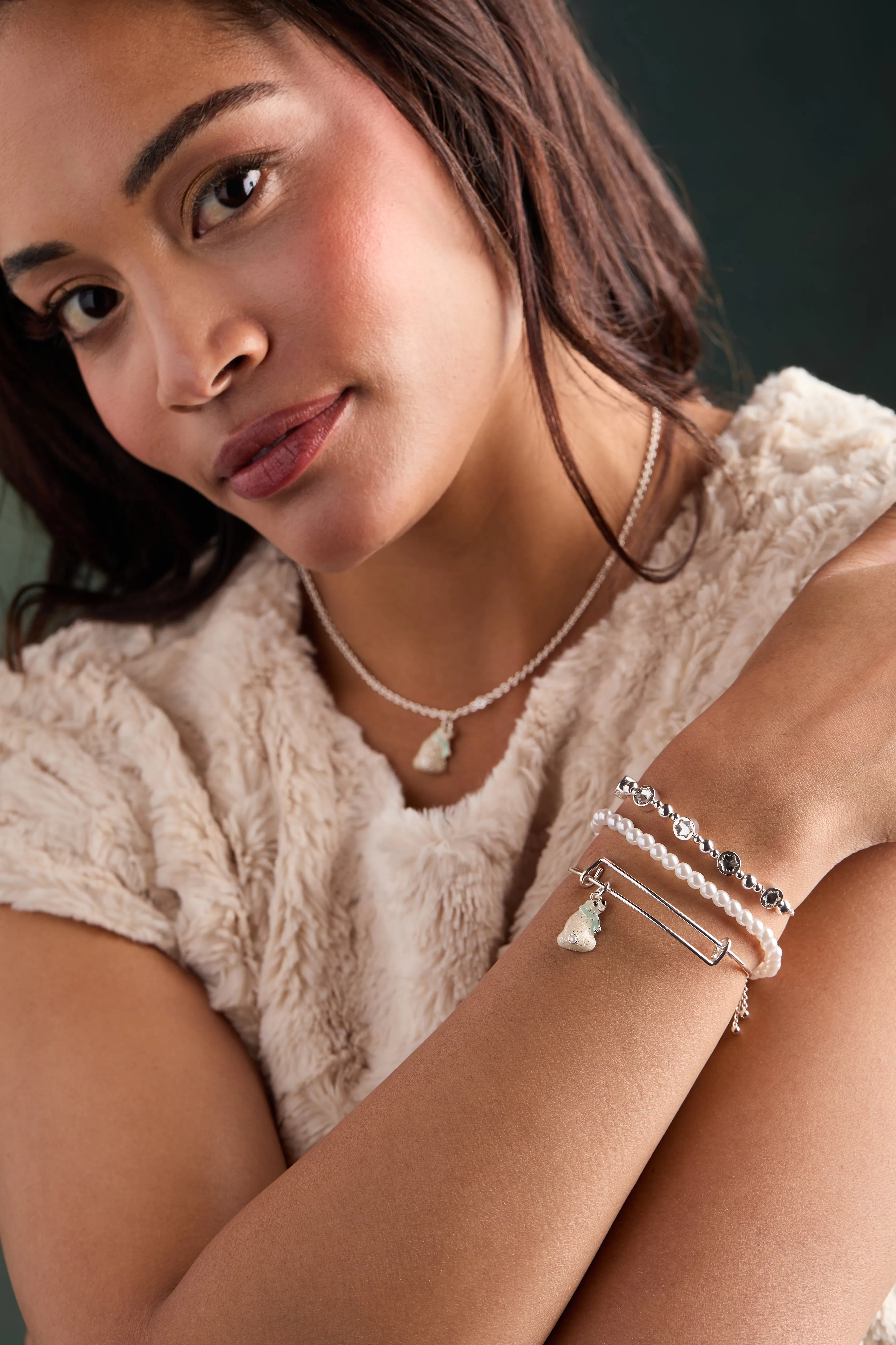 Pearl Beaded Stretch Bracelet sold by Zulily product image thumbnail 5