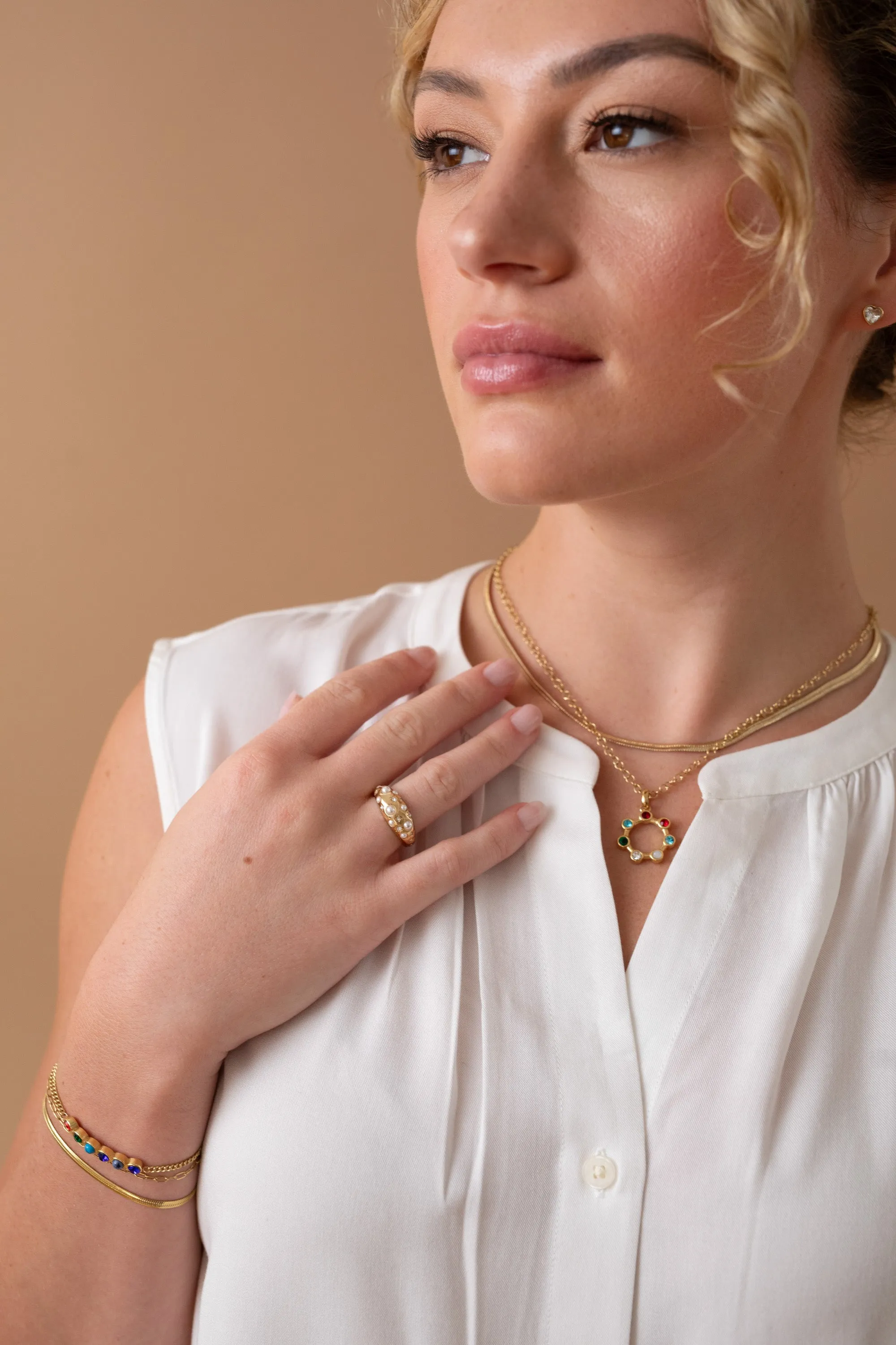 Sister Hidden Message Acrostic Bolo Bracelet sold by Zulily product image thumbnail 5