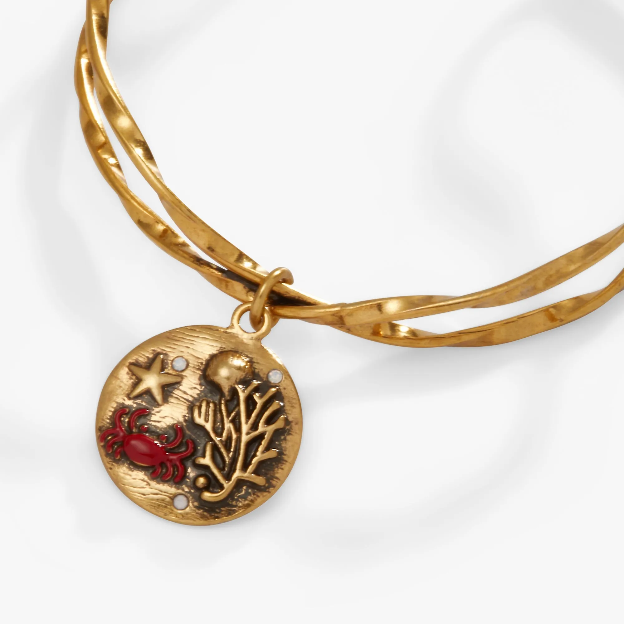 Sea Scene Twisted Cuff sold by Zulily product image thumbnail 2