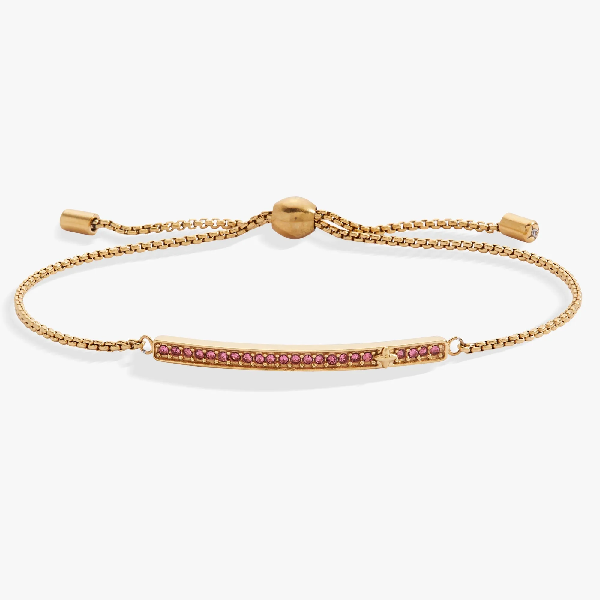 October Everyday Birthstone Pave Bolo Bracelet sold by Zulily