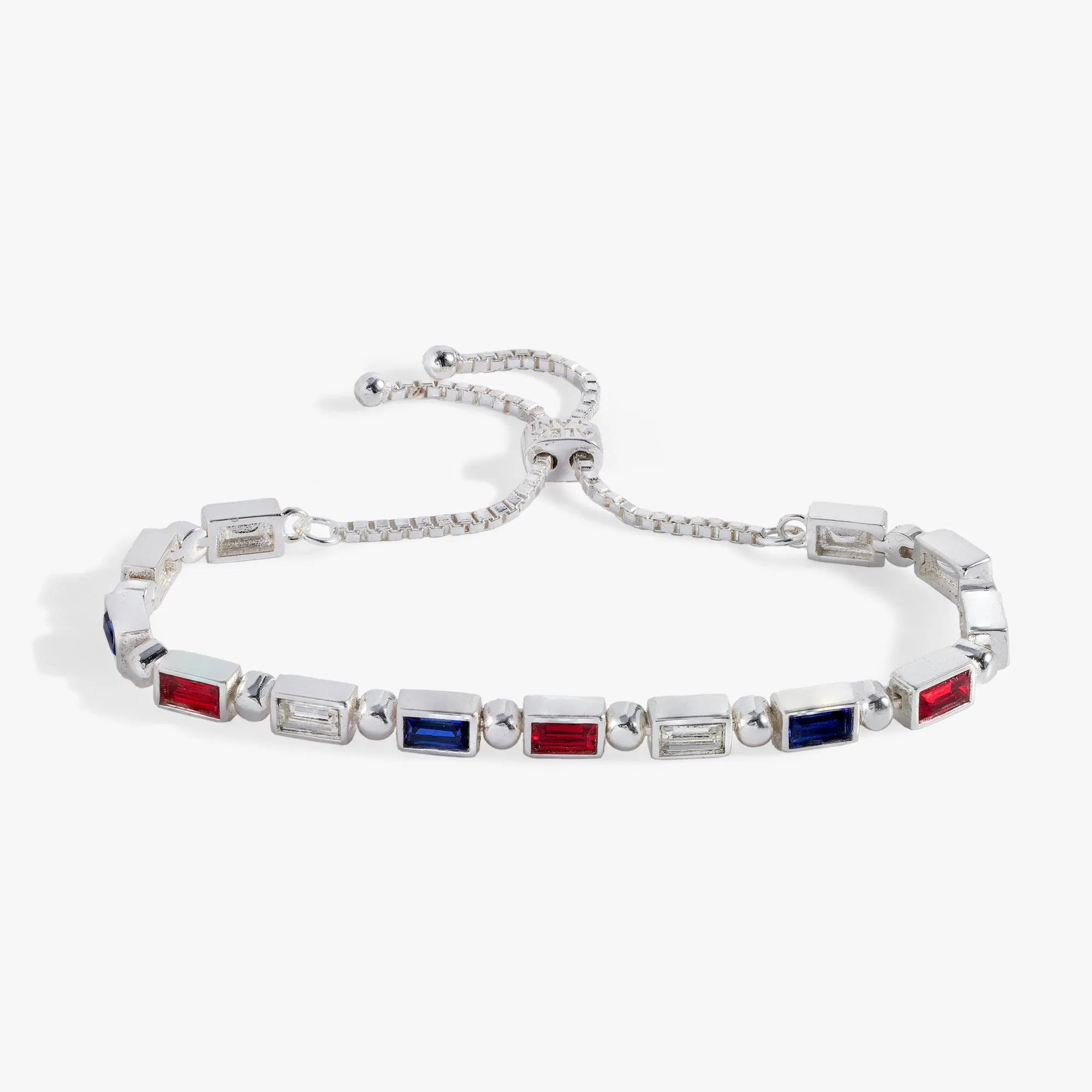 Red, White and Blue Baguette Bolo sold by Zulily