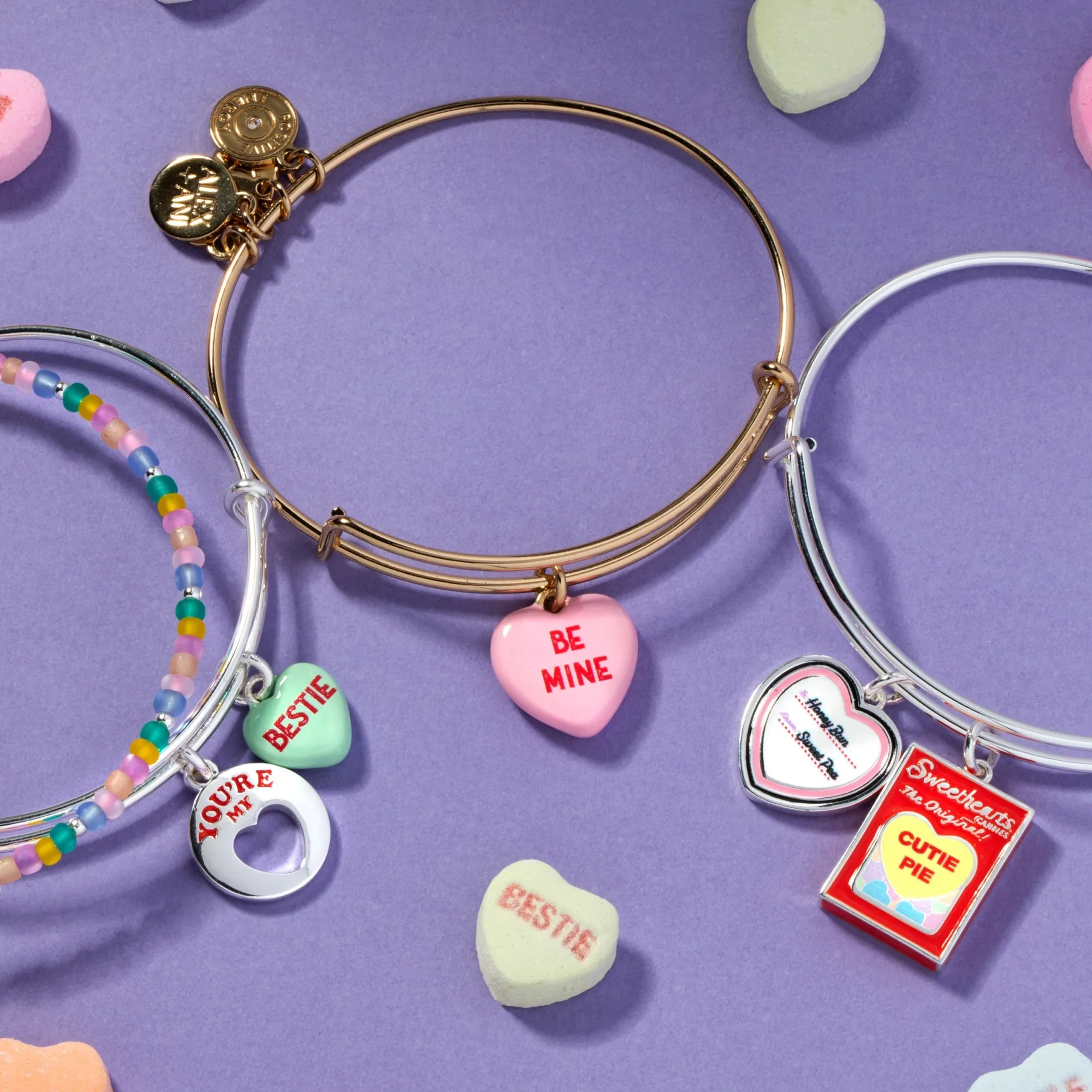 Sweethearts® 'You're My Bestie' Bangle Set of 2 sold by Zulily product image thumbnail 2