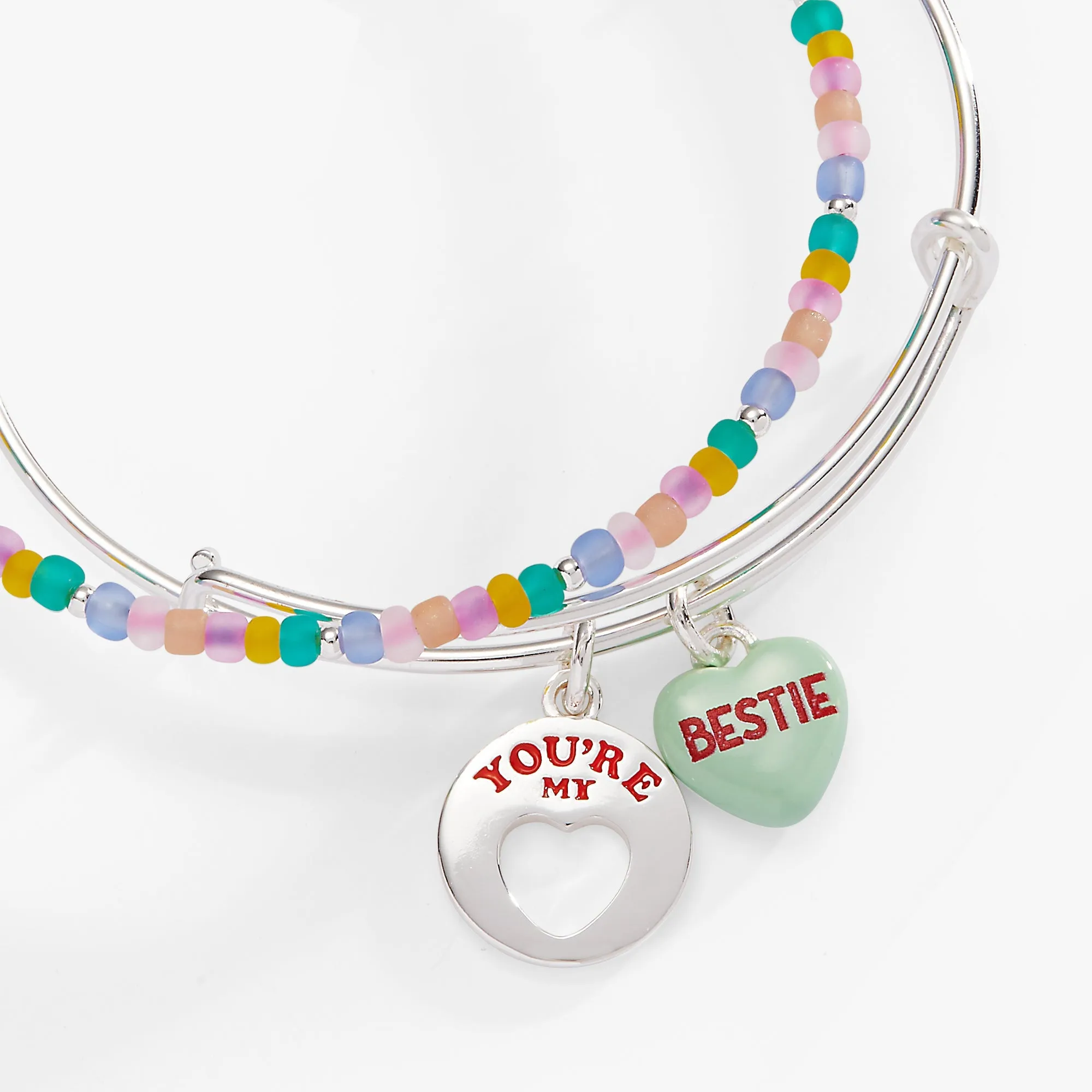 Sweethearts® 'You're My Bestie' Bangle Set of 2 sold by Zulily product image thumbnail 3
