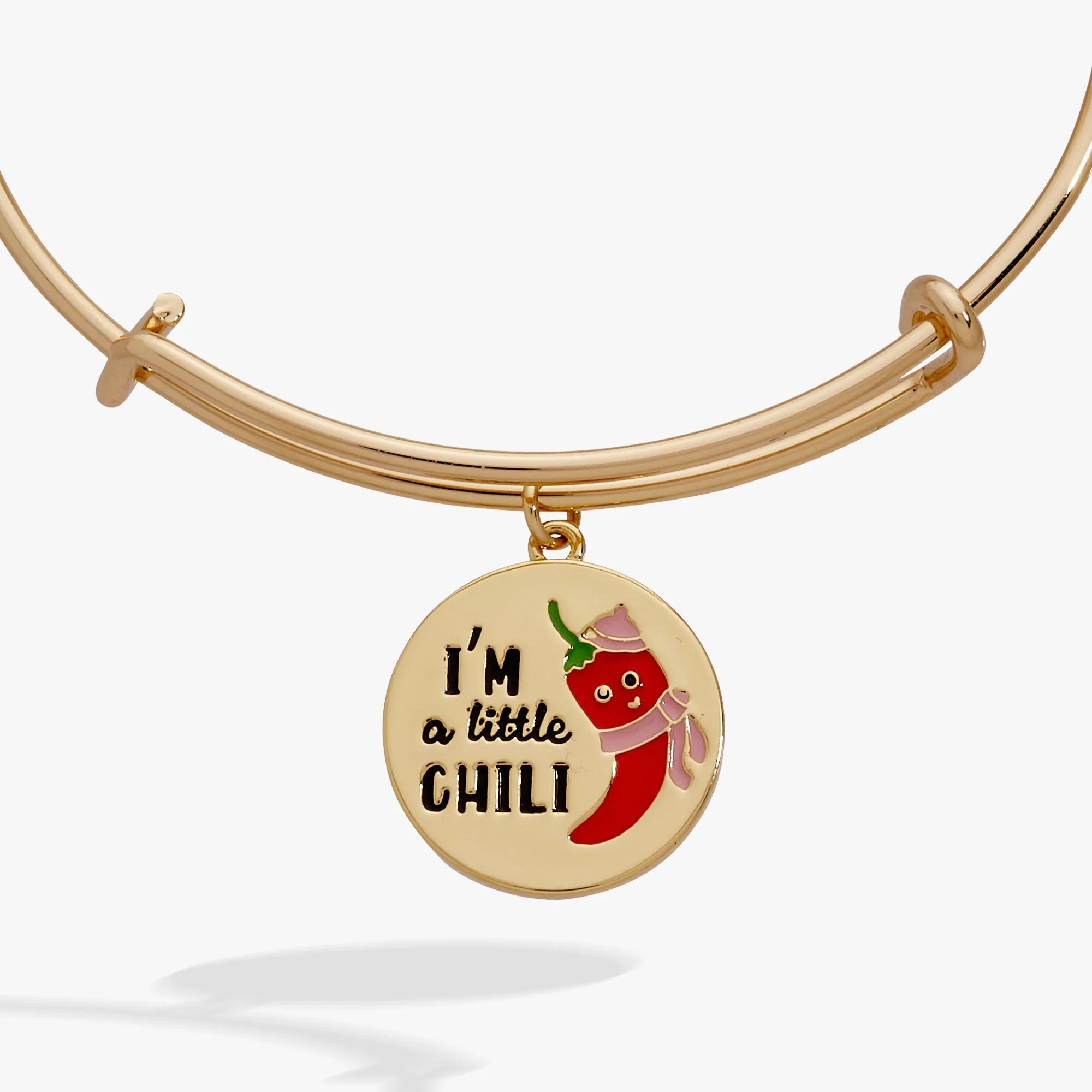 ‘I’m a Little Chili’ Charm Bangle sold by Zulily product image thumbnail 3