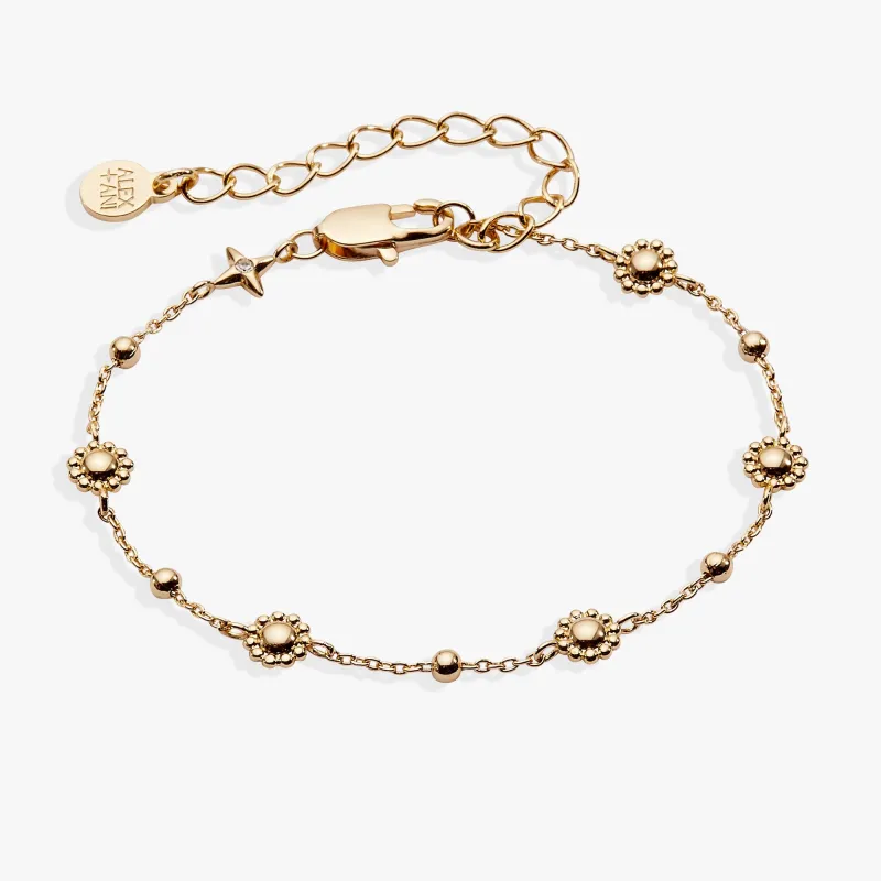 Floret Chain Bracelet made by Alex and Ani