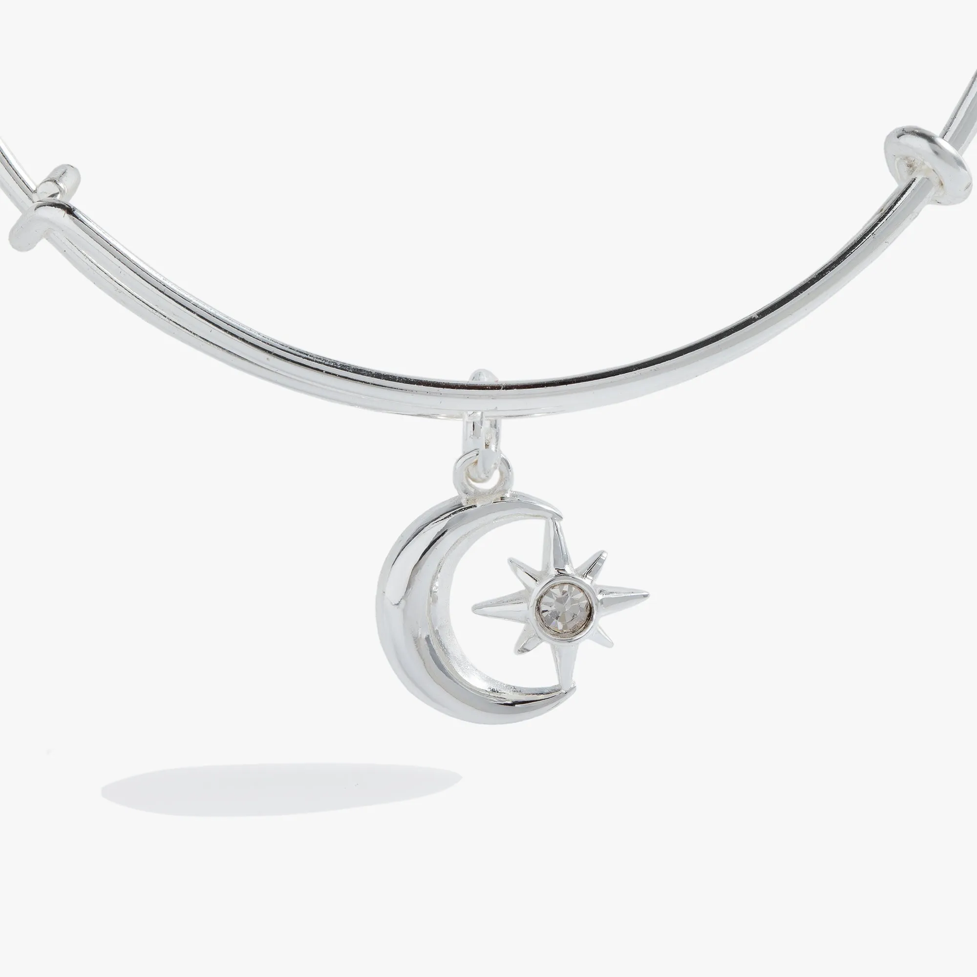 Star and Moon Charm Bangle sold by Zulily product image thumbnail 2