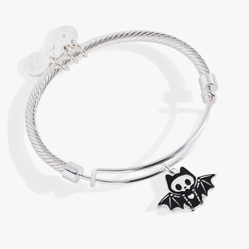 Bat Skeleton Bangle Bracelet sold by Zulily