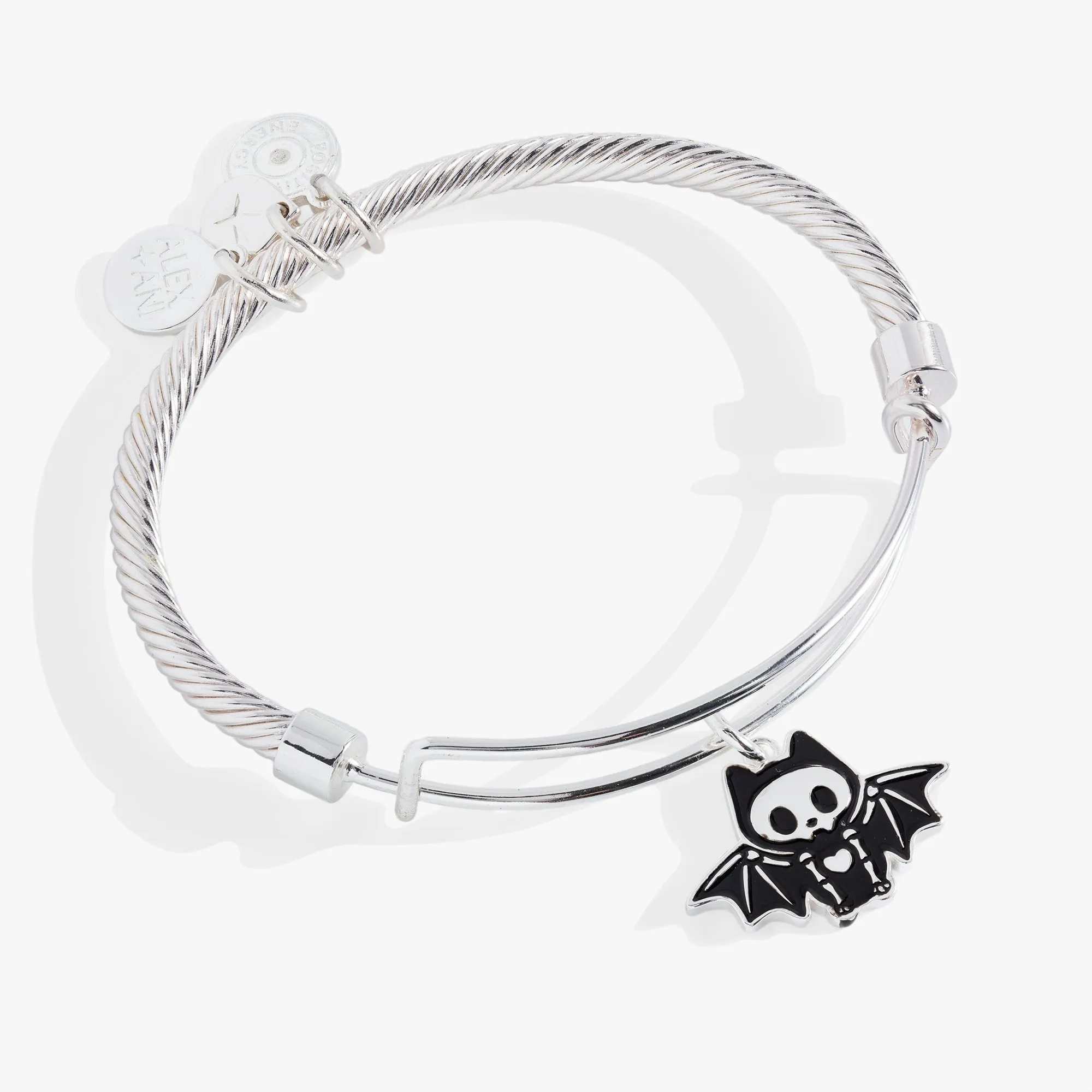 Bat Skeleton Bangle Bracelet sold by Zulily