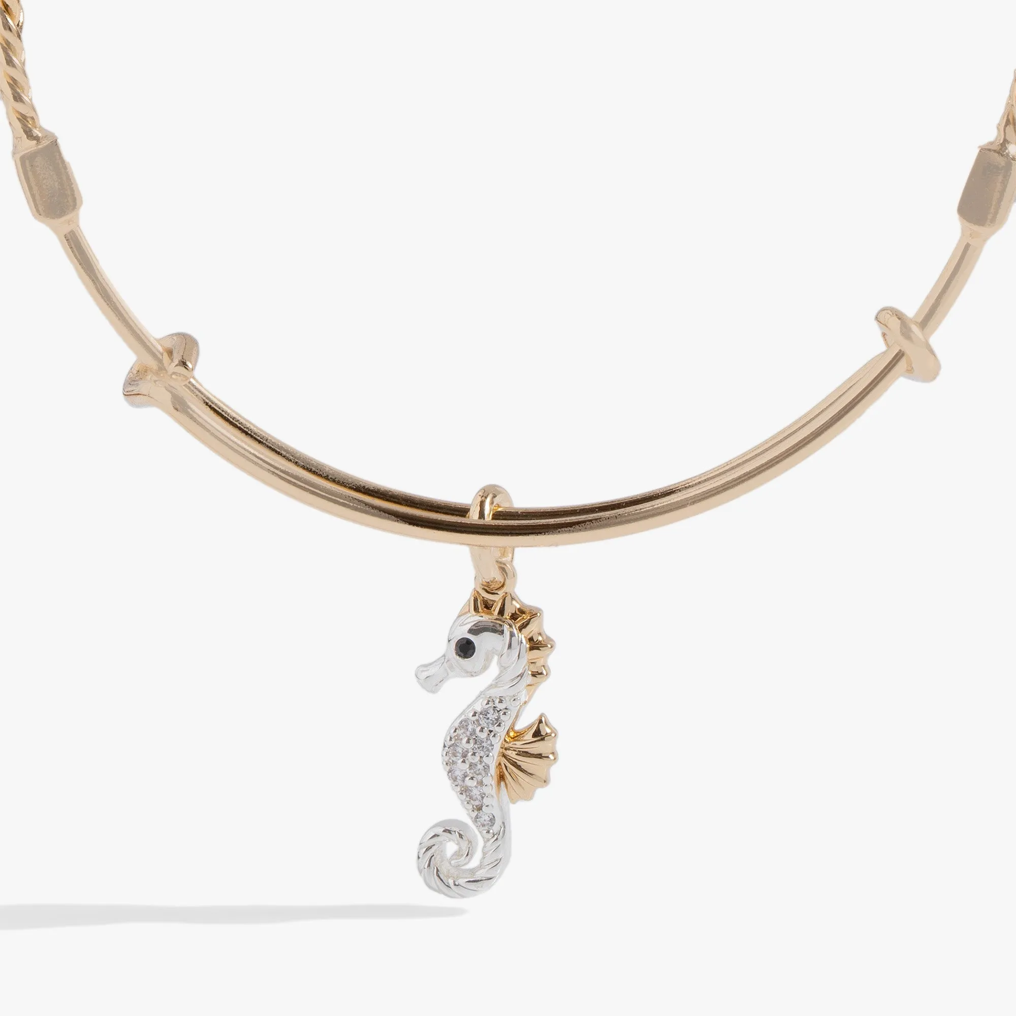 Seahorse Charm Bangle sold by Zulily product image thumbnail 2