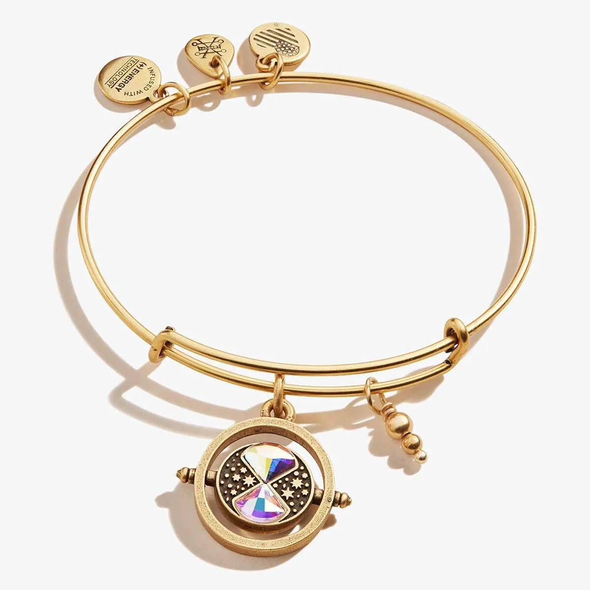 Harry Potter™ Time Turner Spinner Charm Bangle sold by Zulily product image thumbnail 3