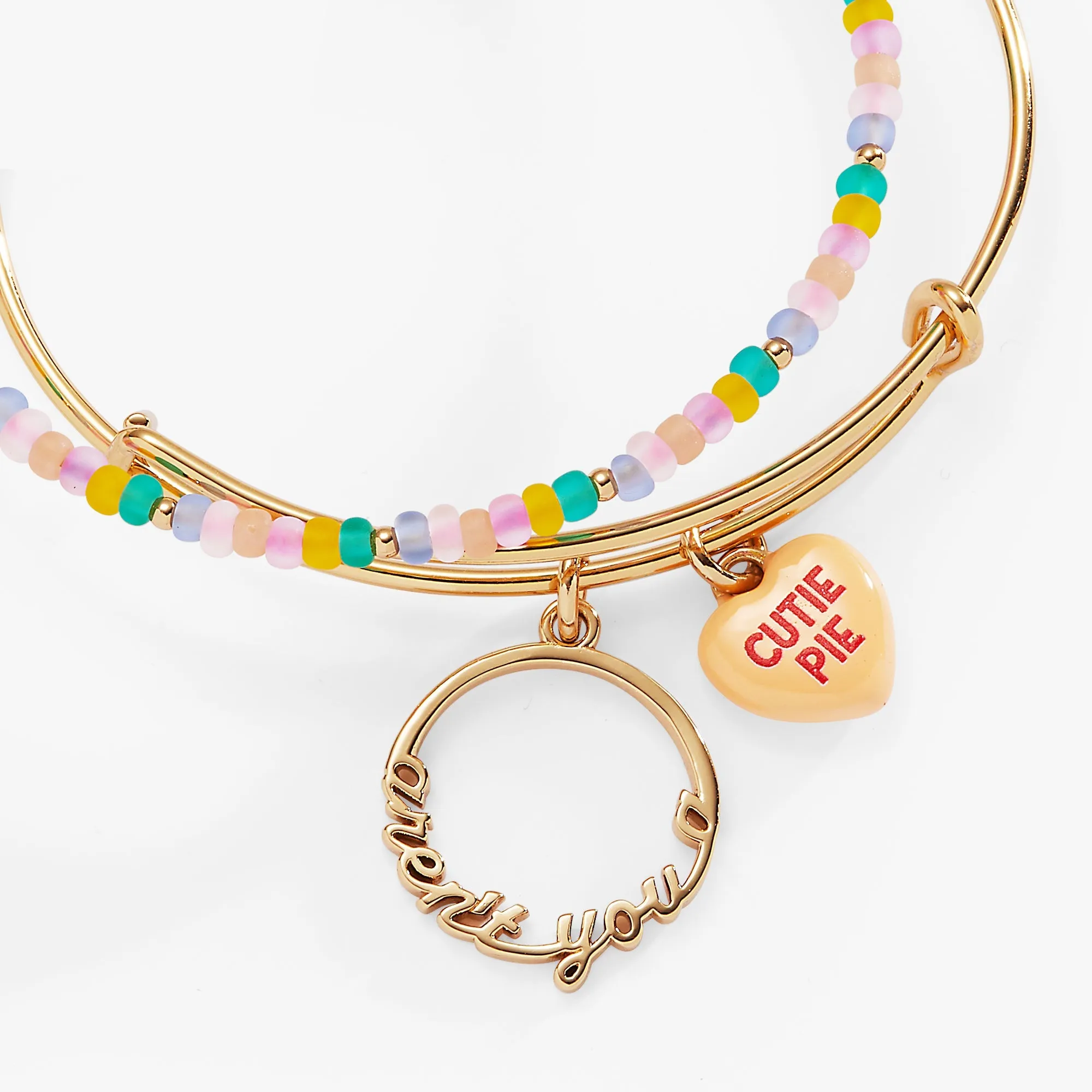 Sweethearts® 'Aren't You A Cutie Pie' Bangles Set of 2 sold by Zulily product image thumbnail 3