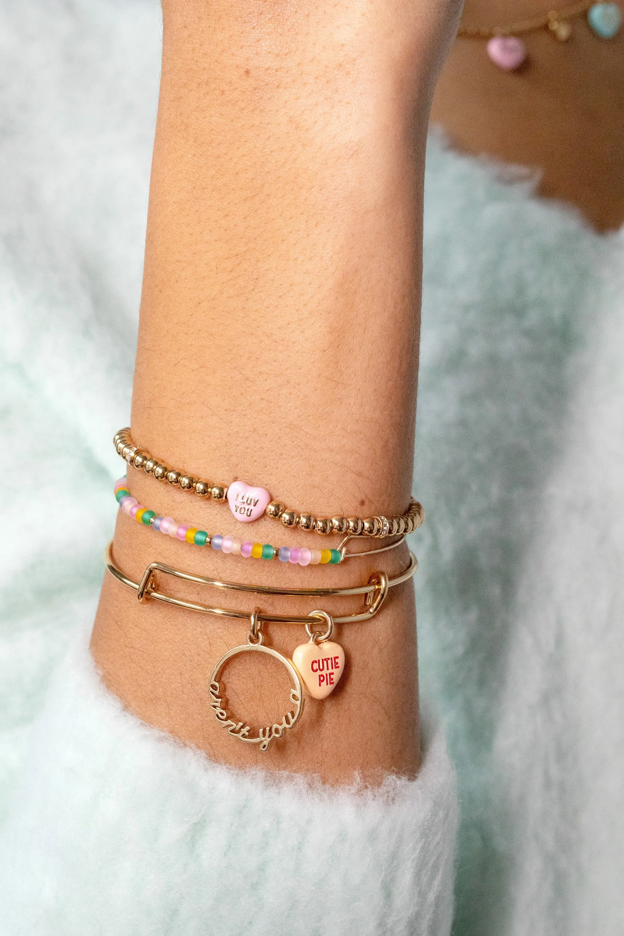 Sweethearts® 'Aren't You A Cutie Pie' Bangles Set of 2 sold by Zulily product image thumbnail 2