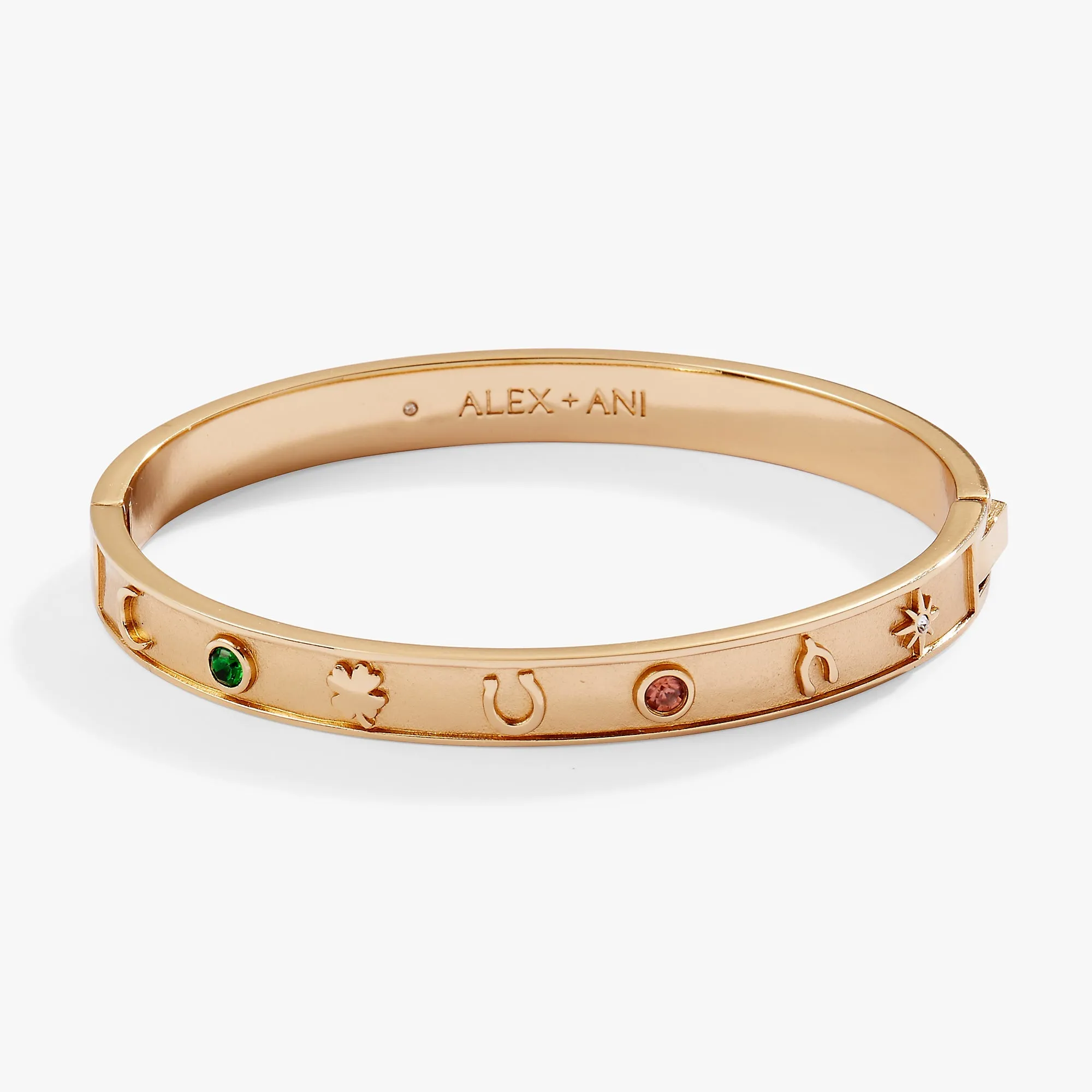 Lucky Hinge Bangle sold by Zulily