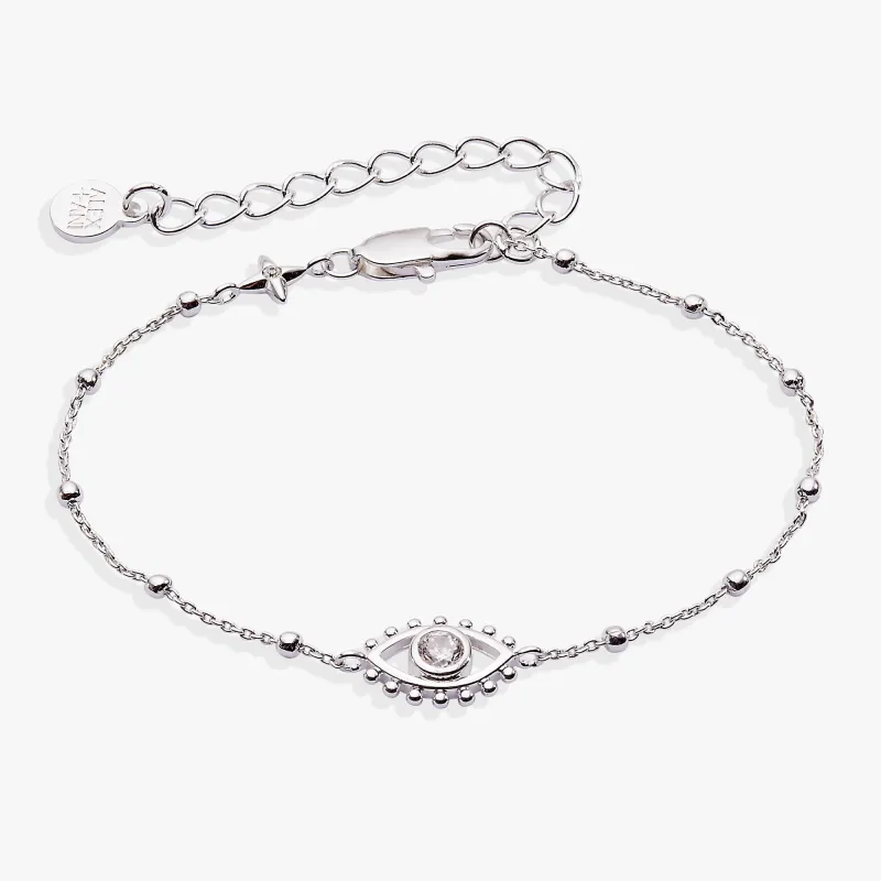 Evil Eye Inline Bracelet sold by Zulily