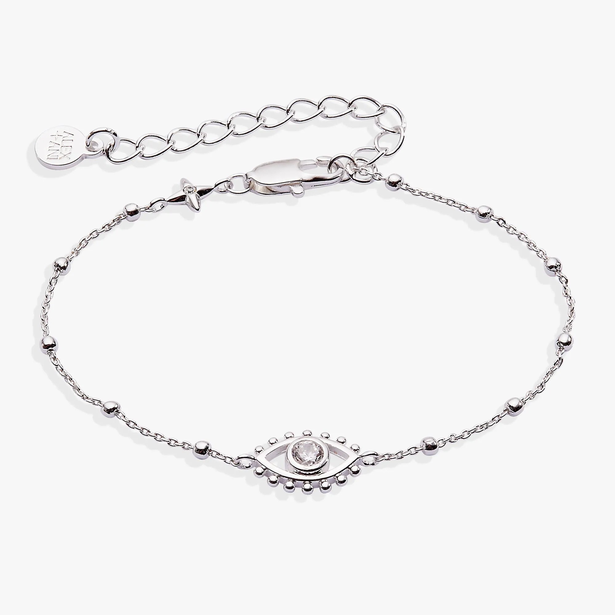 Evil Eye Inline Bracelet sold by Zulily