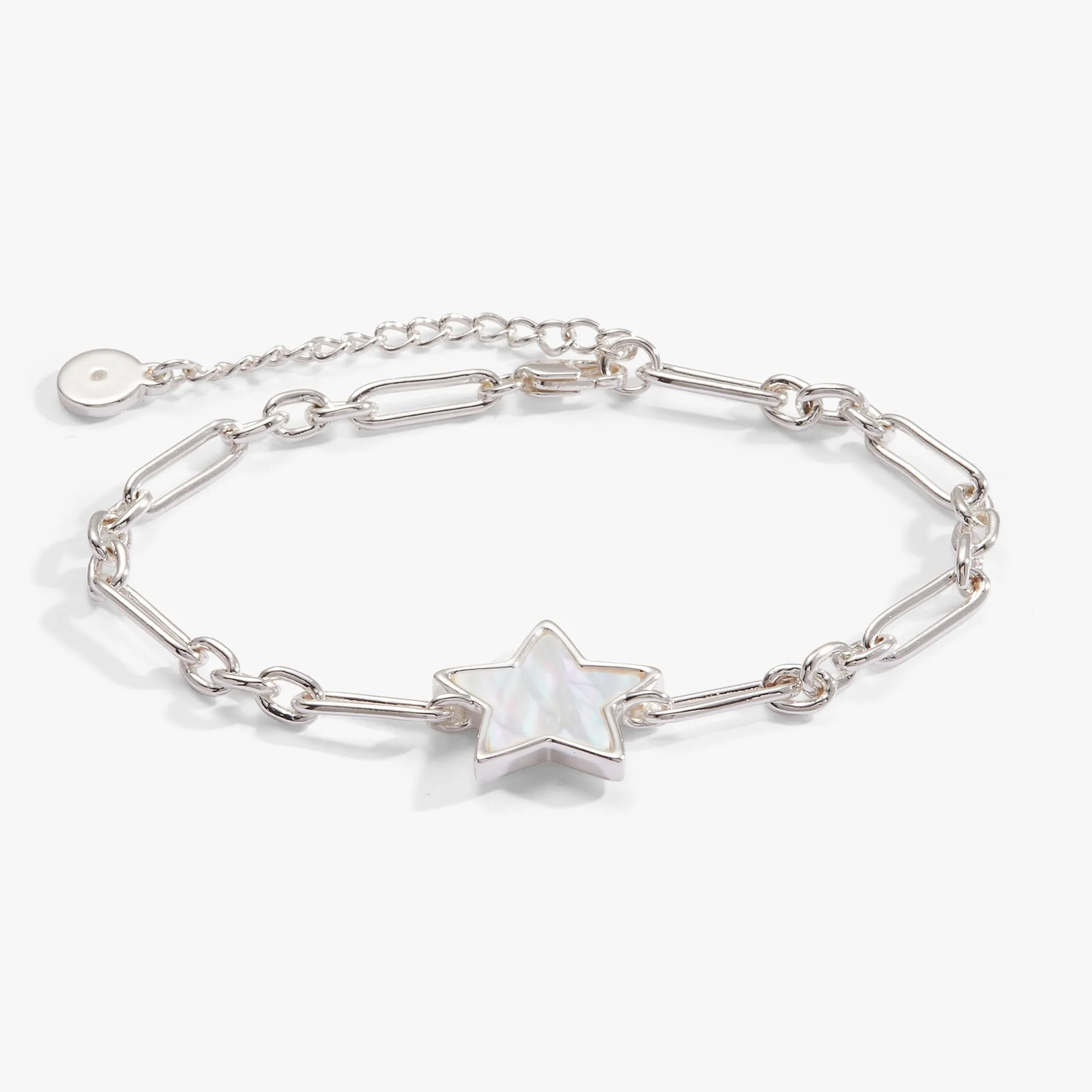 Star Mother of Pearl Adjustable Bracelet sold by Zulily