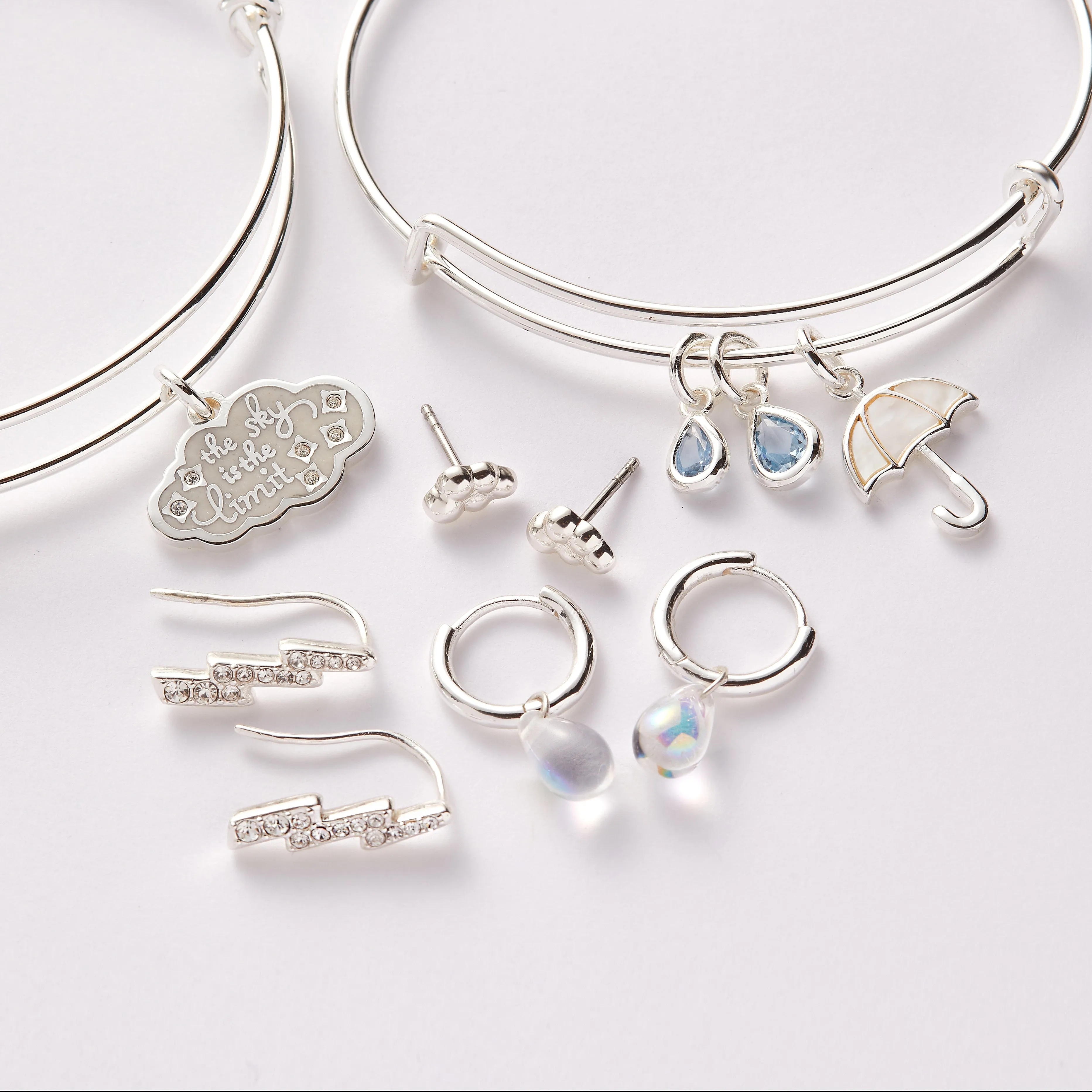 Mother of Pearl Umbrella Bangle sold by Zulily product image thumbnail 3