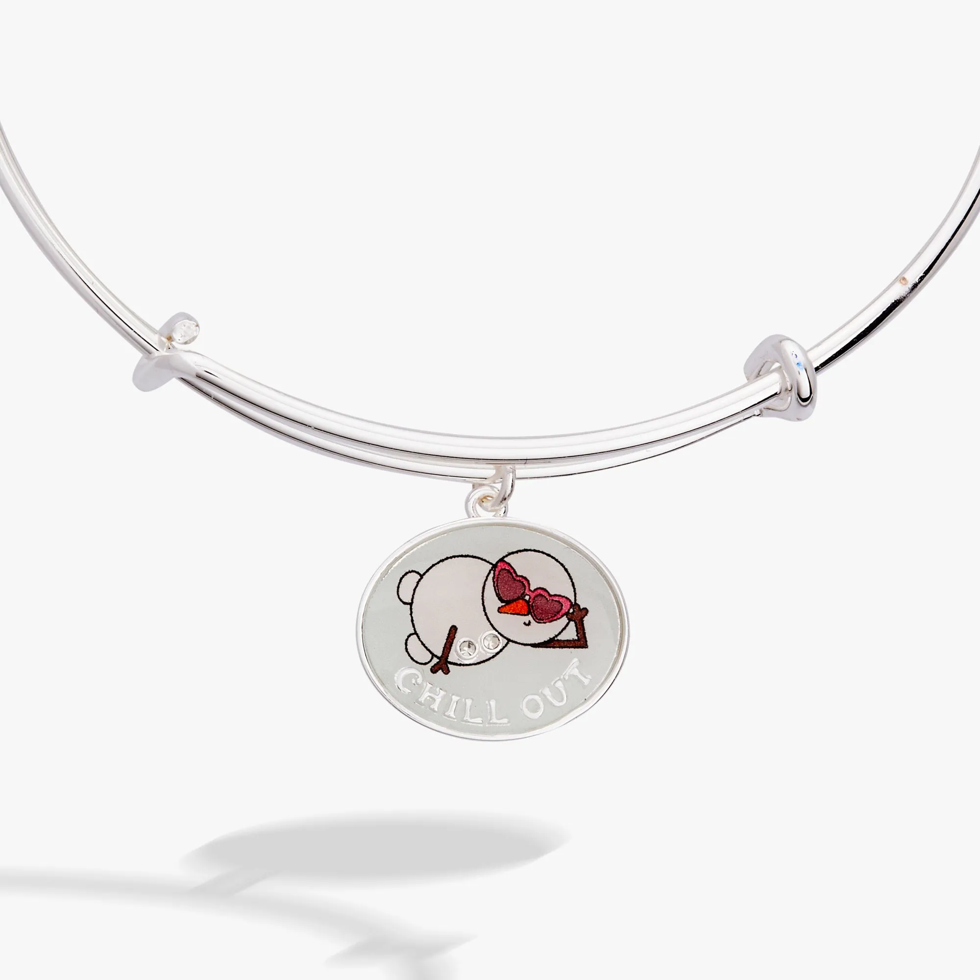 Snowman ‘Chill Out’ Charm Bangle sold by Zulily product image thumbnail 2