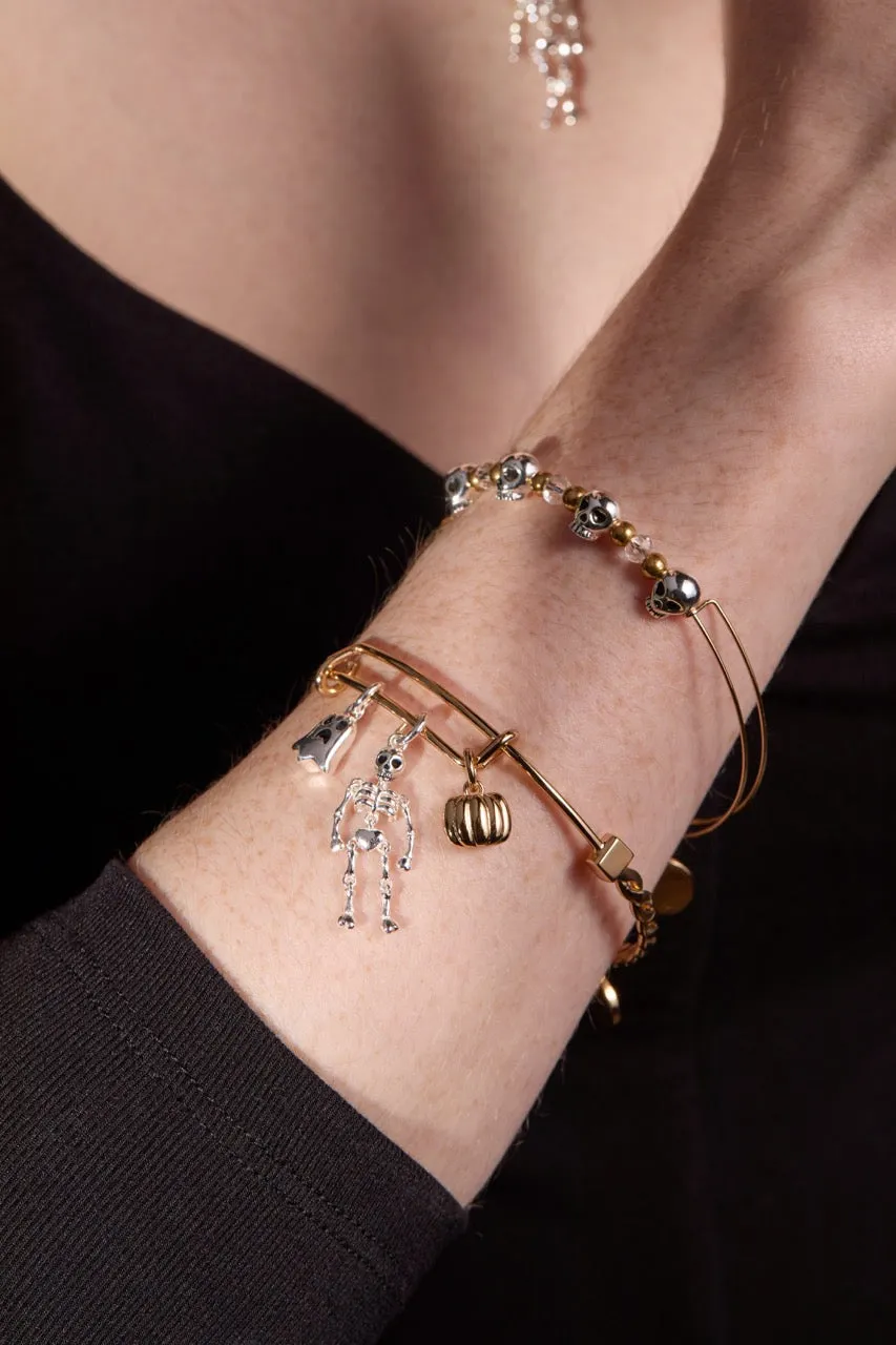 Skull Beaded Bangle sold by Zulily product image thumbnail 3