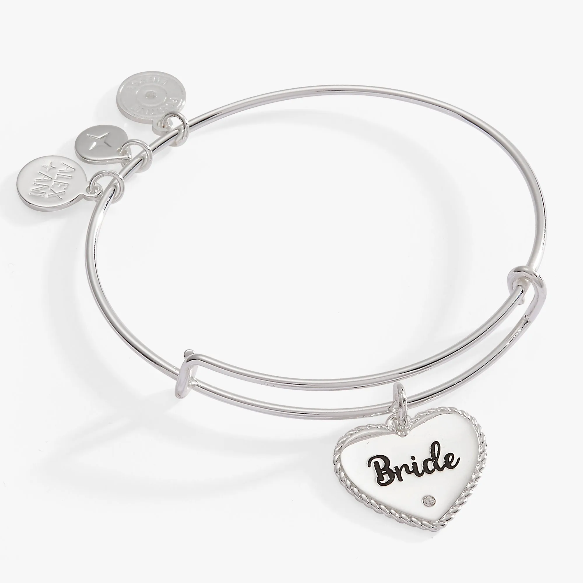 Bride Heart Bangle sold by Zulily