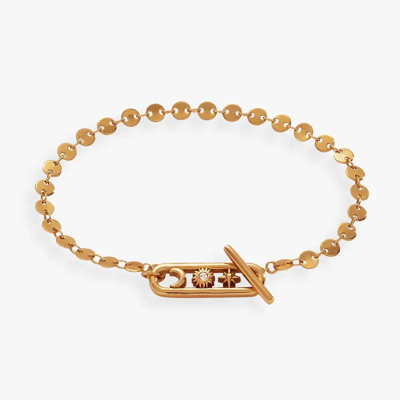 Celestial Toggle Bracelet sold by Zulily