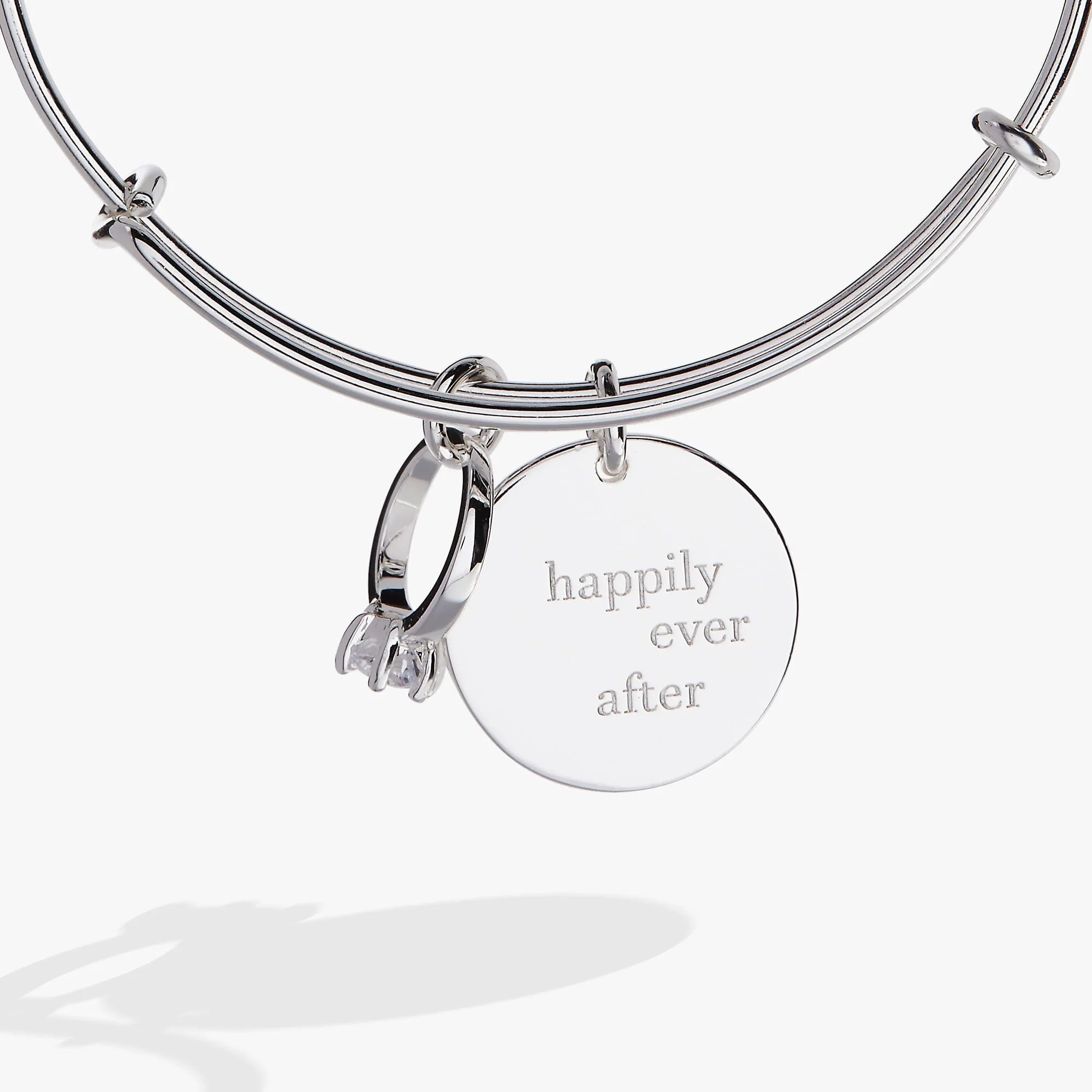 “Happily Ever After” Duo Charm Bangle sold by Zulily product image thumbnail 3
