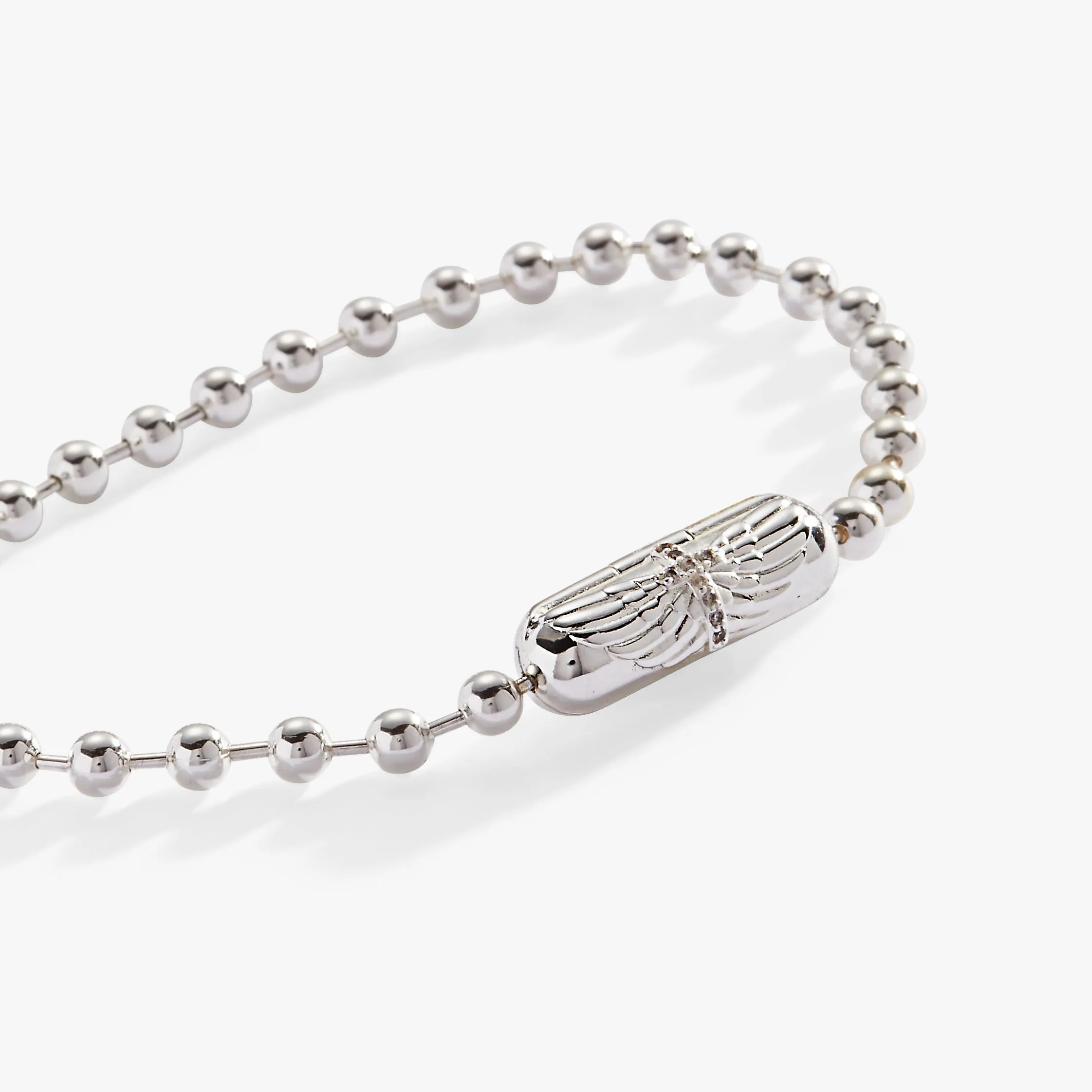 Wings with Cross Barrel Closure Bracelet sold by Zulily