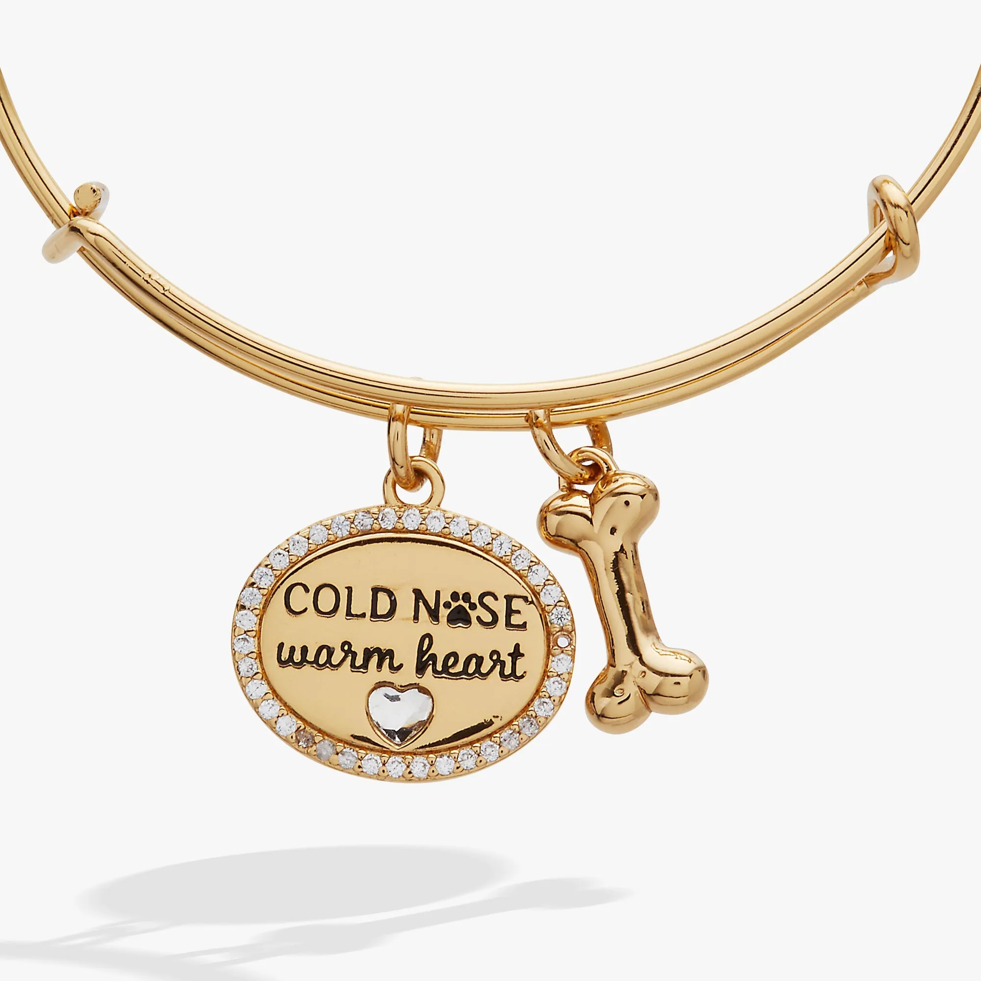 Cold Nose, Warm Heart Charm Bangle sold by Zulily product image thumbnail 2