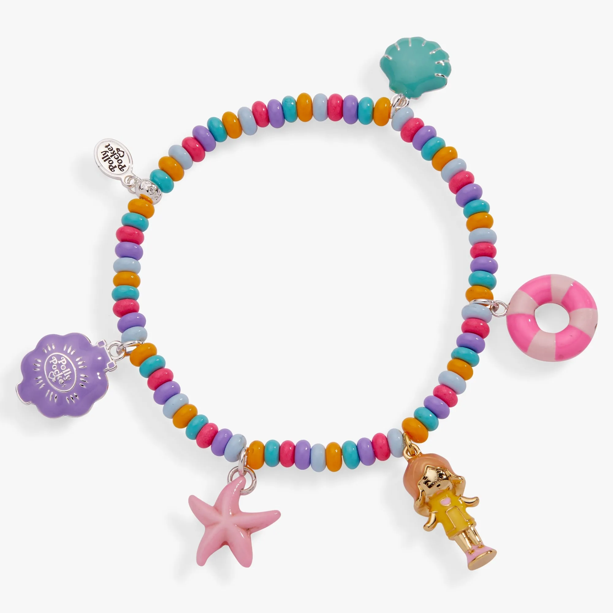 Polly Pocket™ Limited Edition Pool Party Stretch Charm Bracelet sold by Zulily product image thumbnail 4