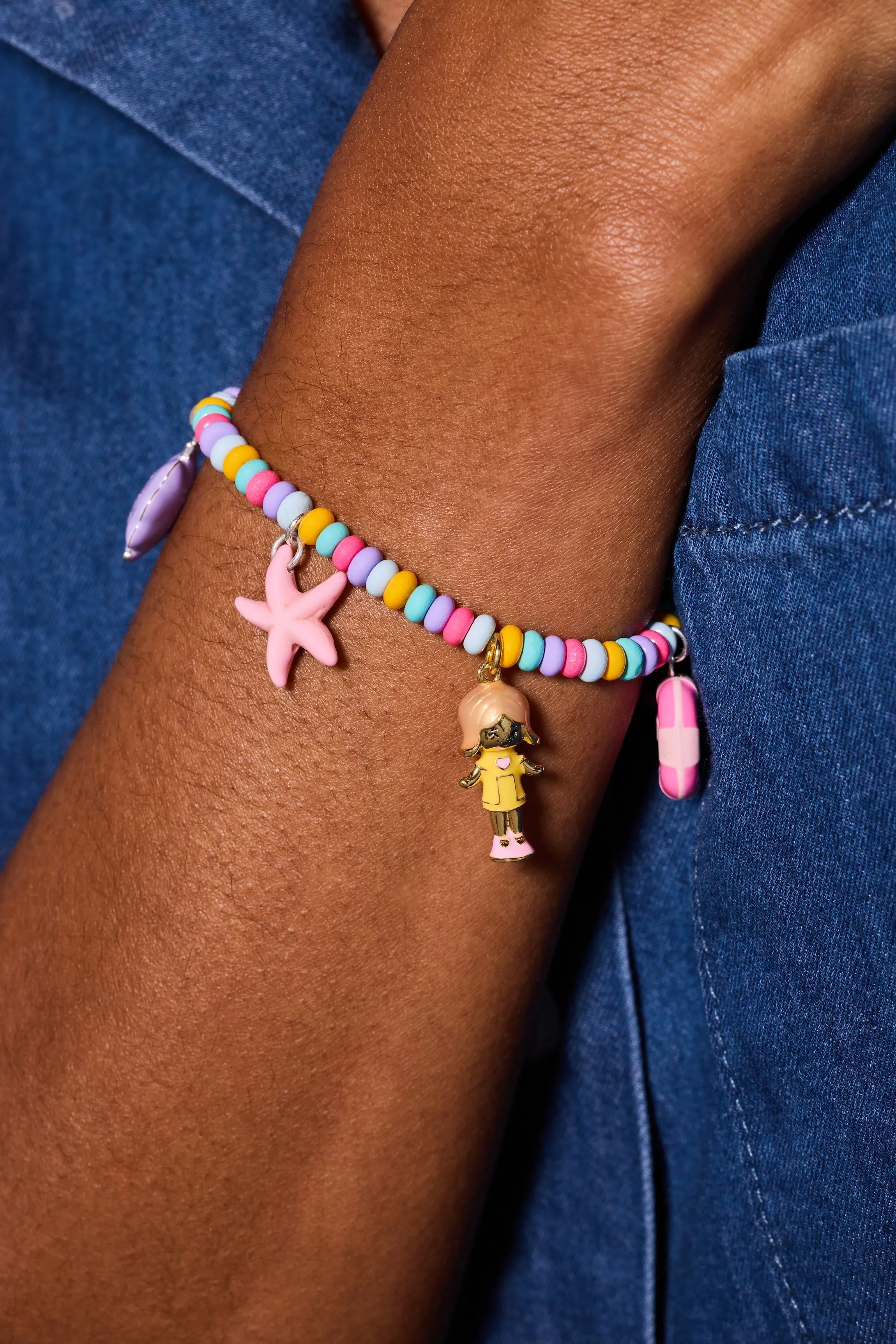 Polly Pocket™ Limited Edition Pool Party Stretch Charm Bracelet sold by Zulily product image thumbnail 2