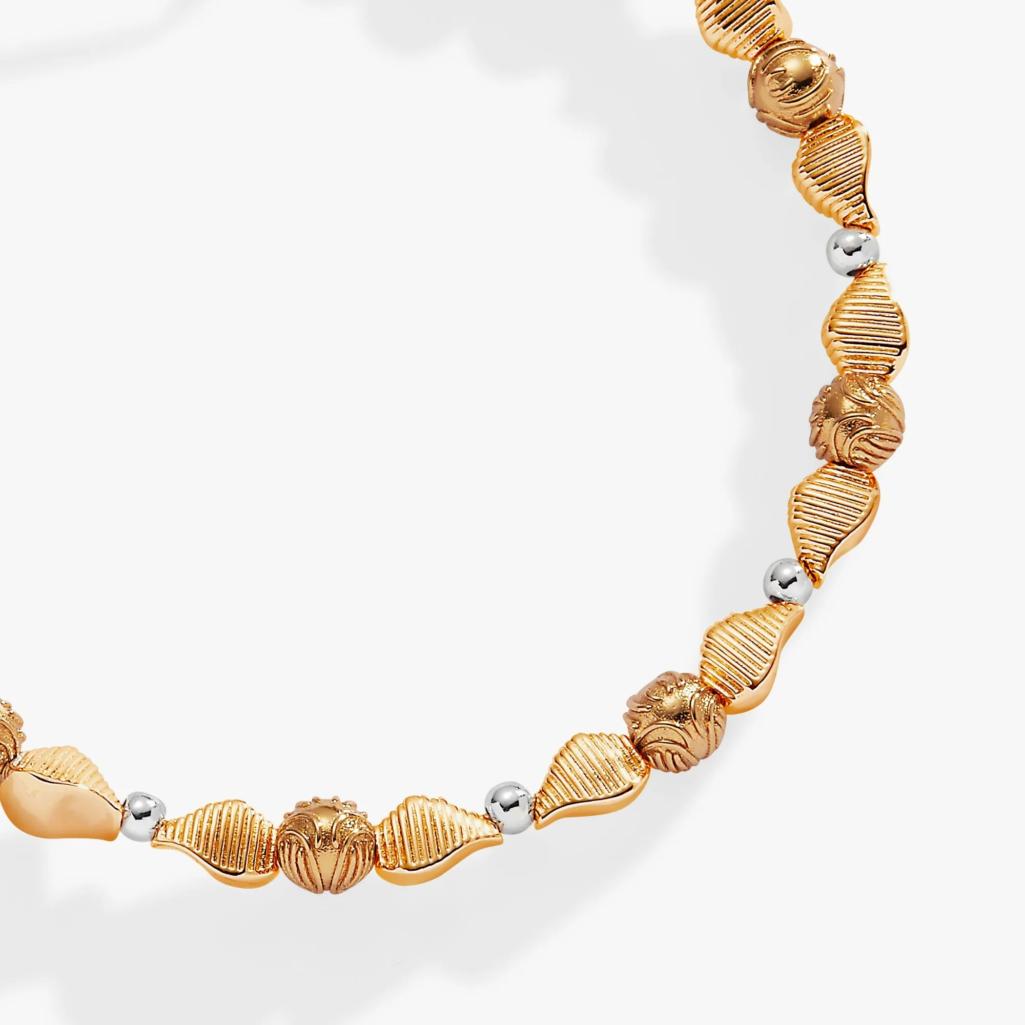 Harry Potter™ Golden Snitch Beaded Bangle sold by Zulily product image thumbnail 2