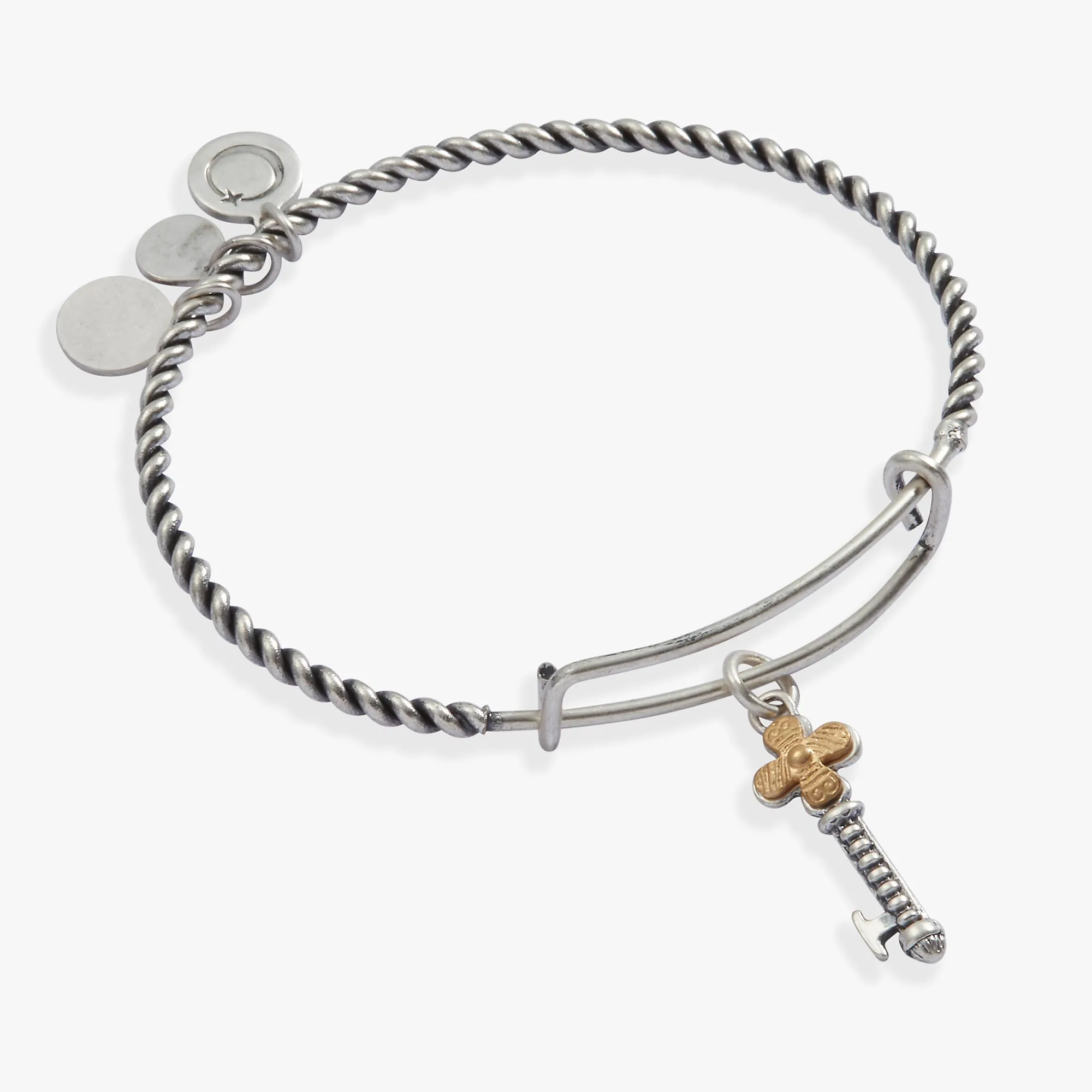 Antique Key Charm Bangle sold by Zulily