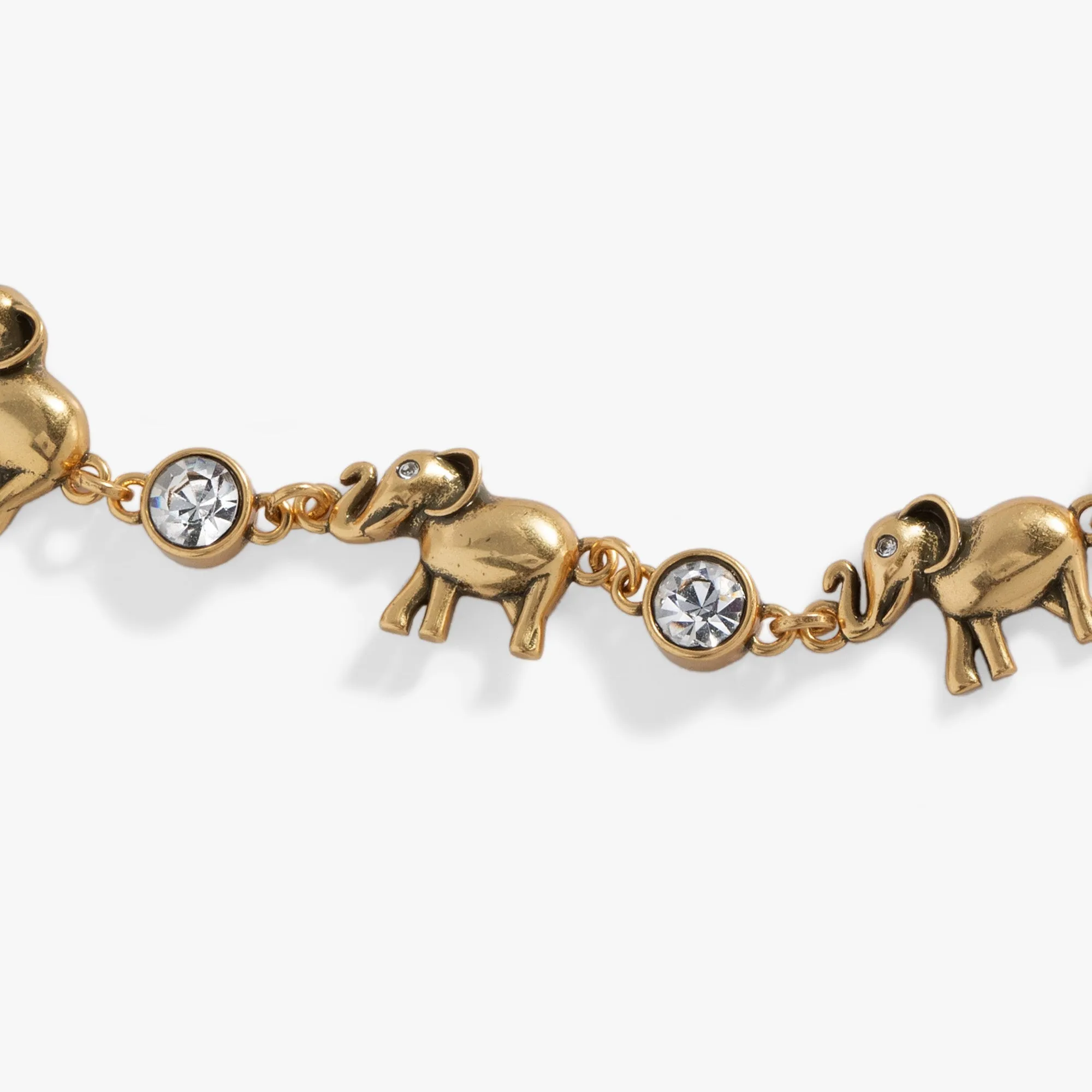 Elephant Crystal Bolo Bracelet sold by Zulily product image thumbnail 5