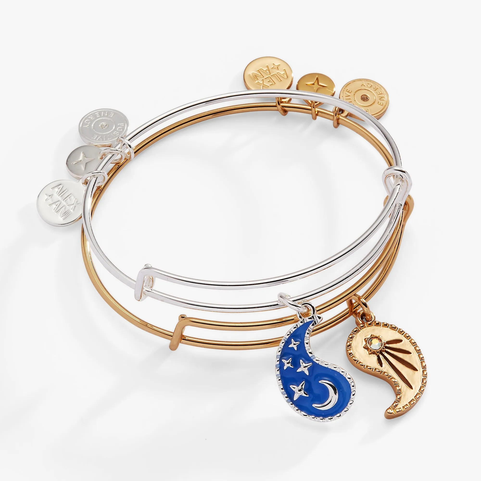 Yin Yang Celestial BFF Bangle Set of 2 sold by Zulily