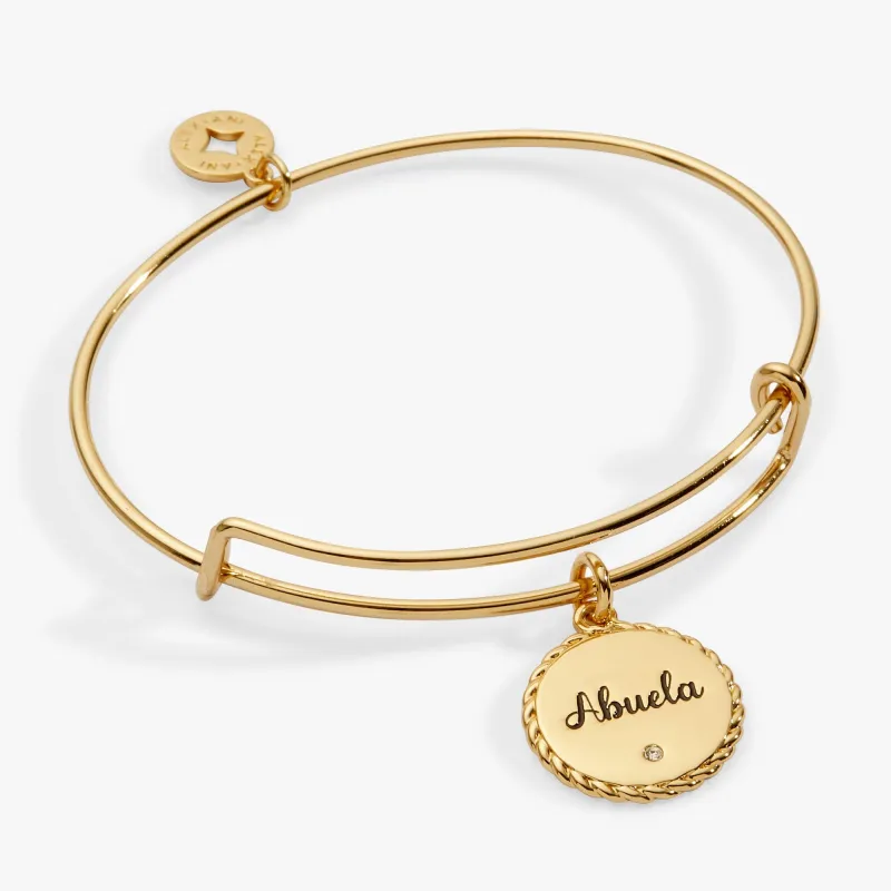 Abuela Charm Bangle sold by Zulily
