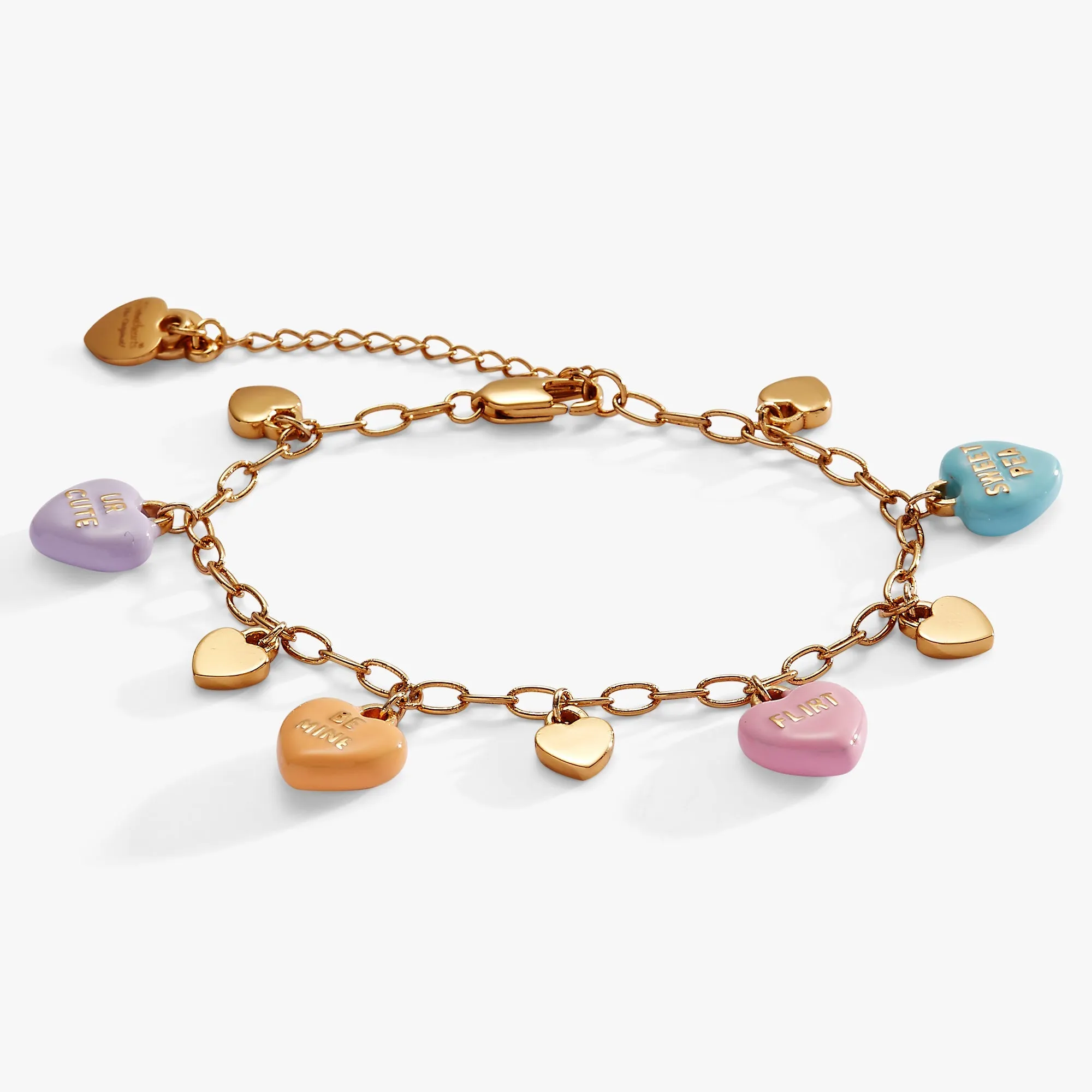 Sweethearts® Multi-Charm Bracelet sold by Zulily
