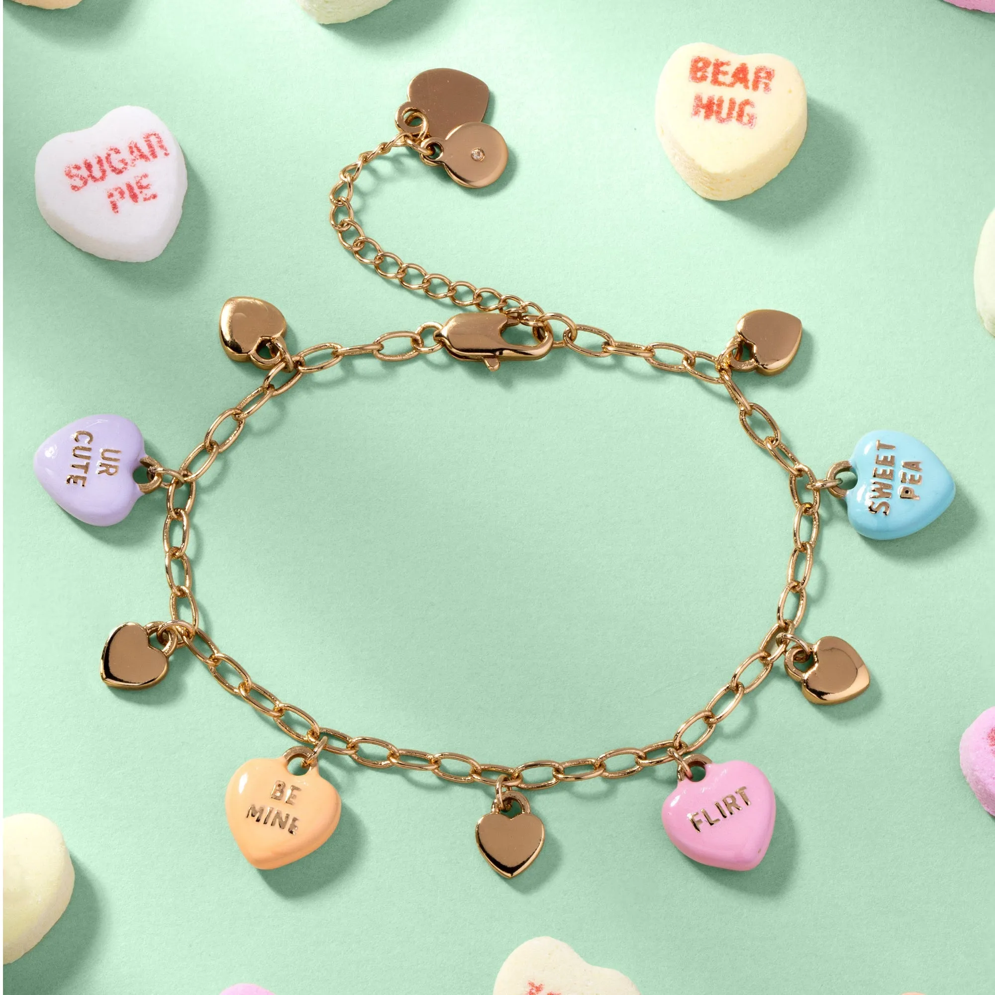 Sweethearts® Multi-Charm Bracelet sold by Zulily product image thumbnail 5