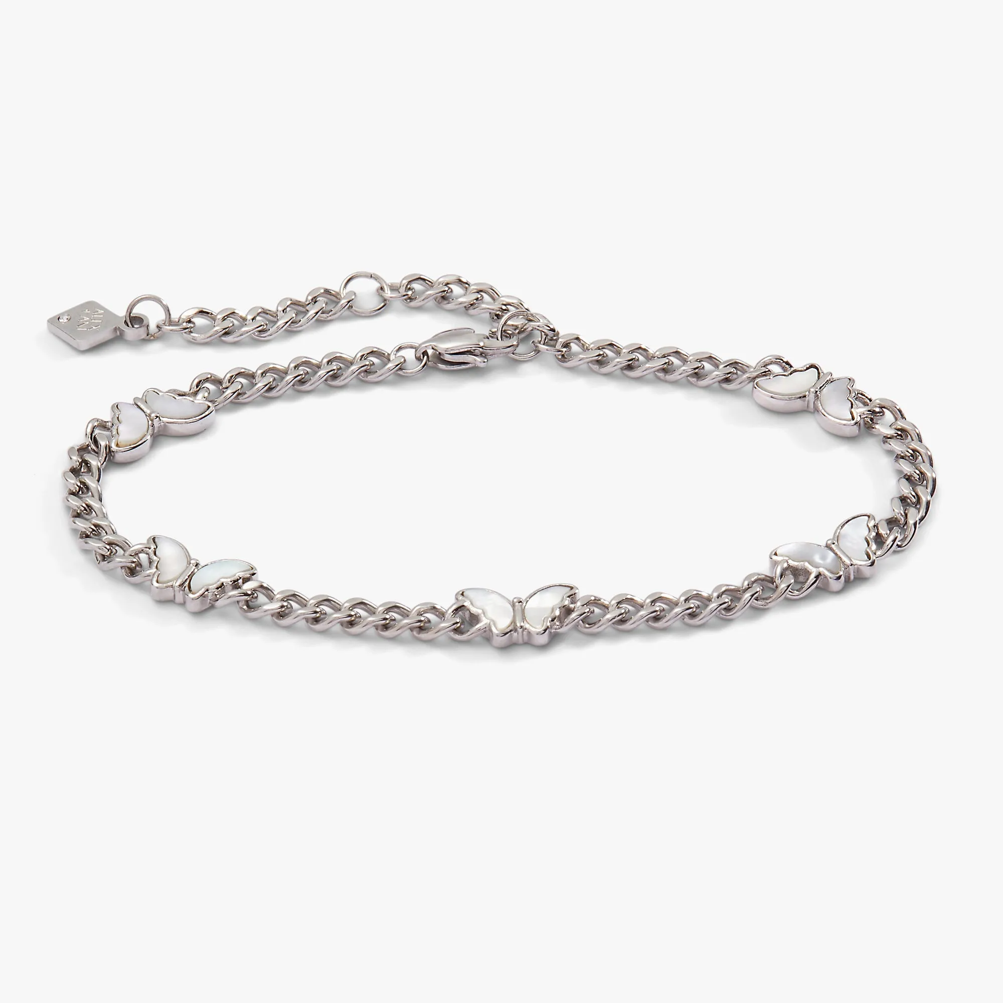 Butterfly Curb Chain Bracelet sold by Zulily
