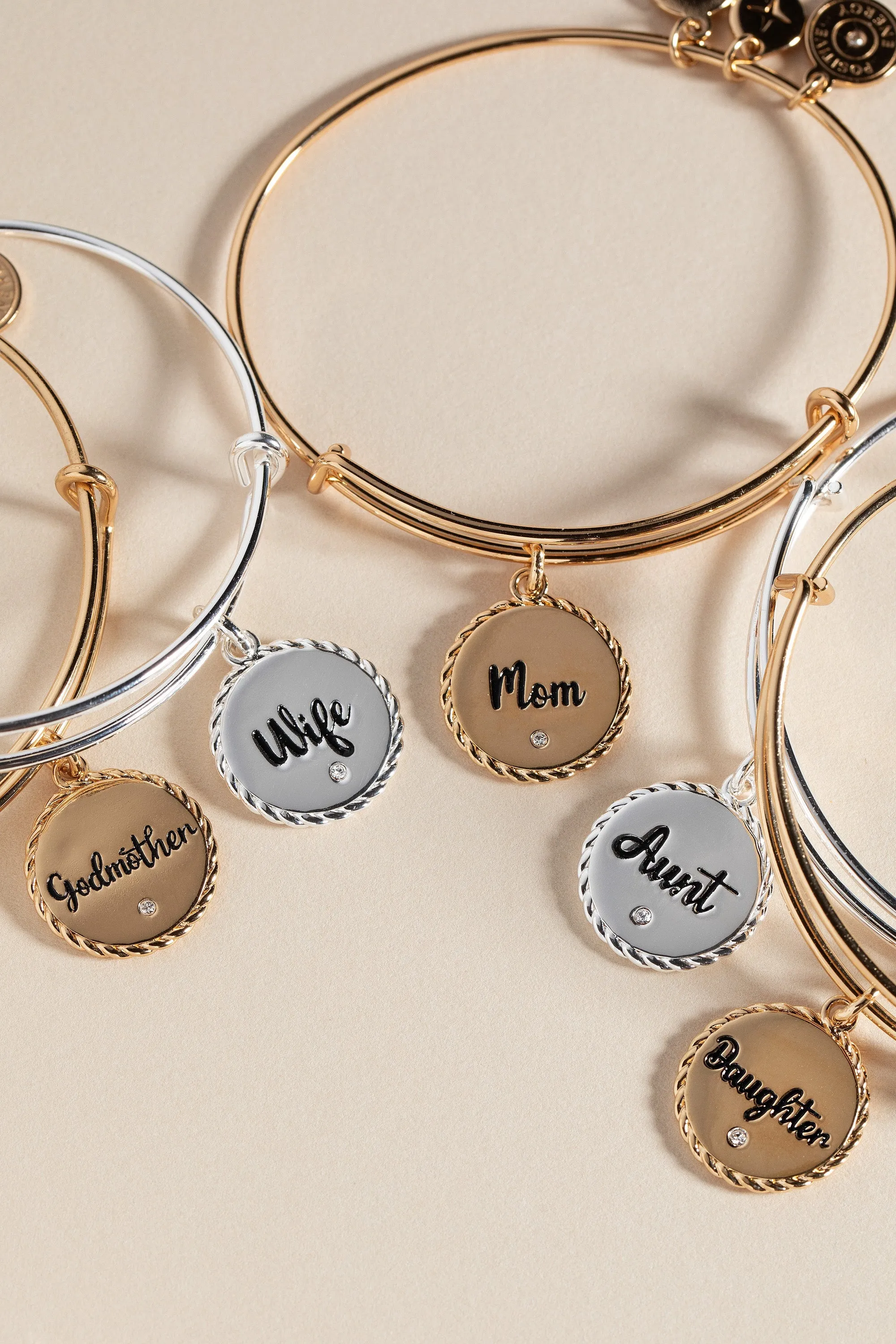 Mom Charm Bangle sold by Zulily product image thumbnail 4
