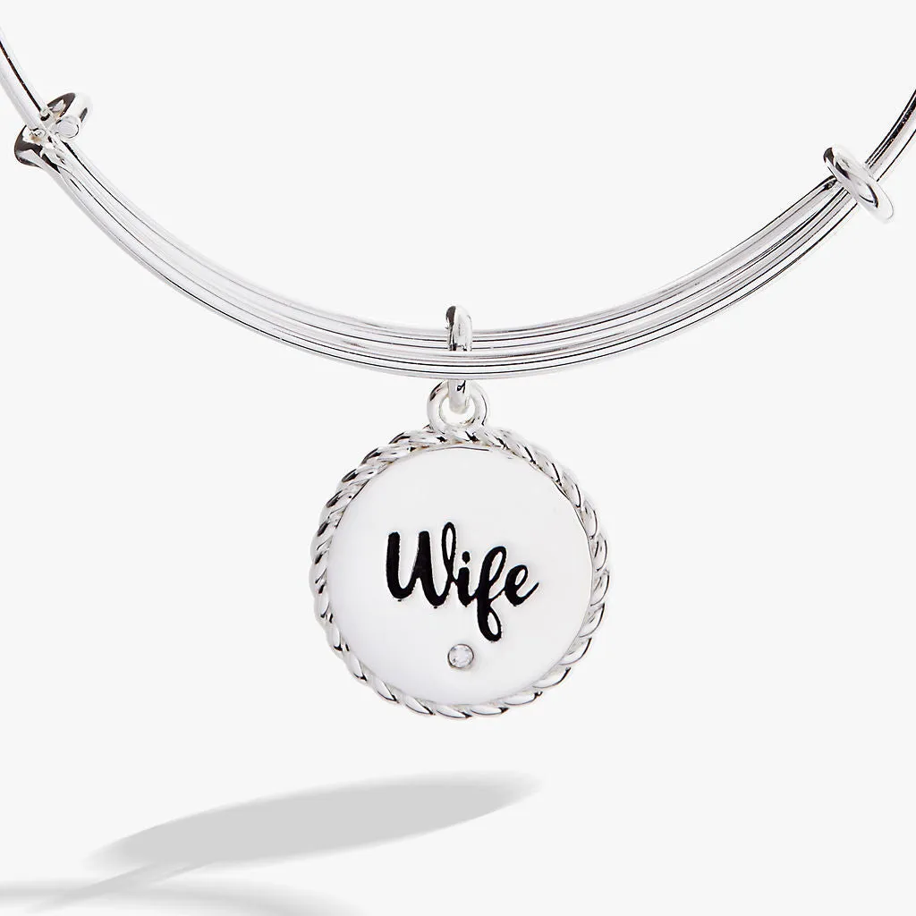Wife Charm Bangle sold by Zulily product image thumbnail 4