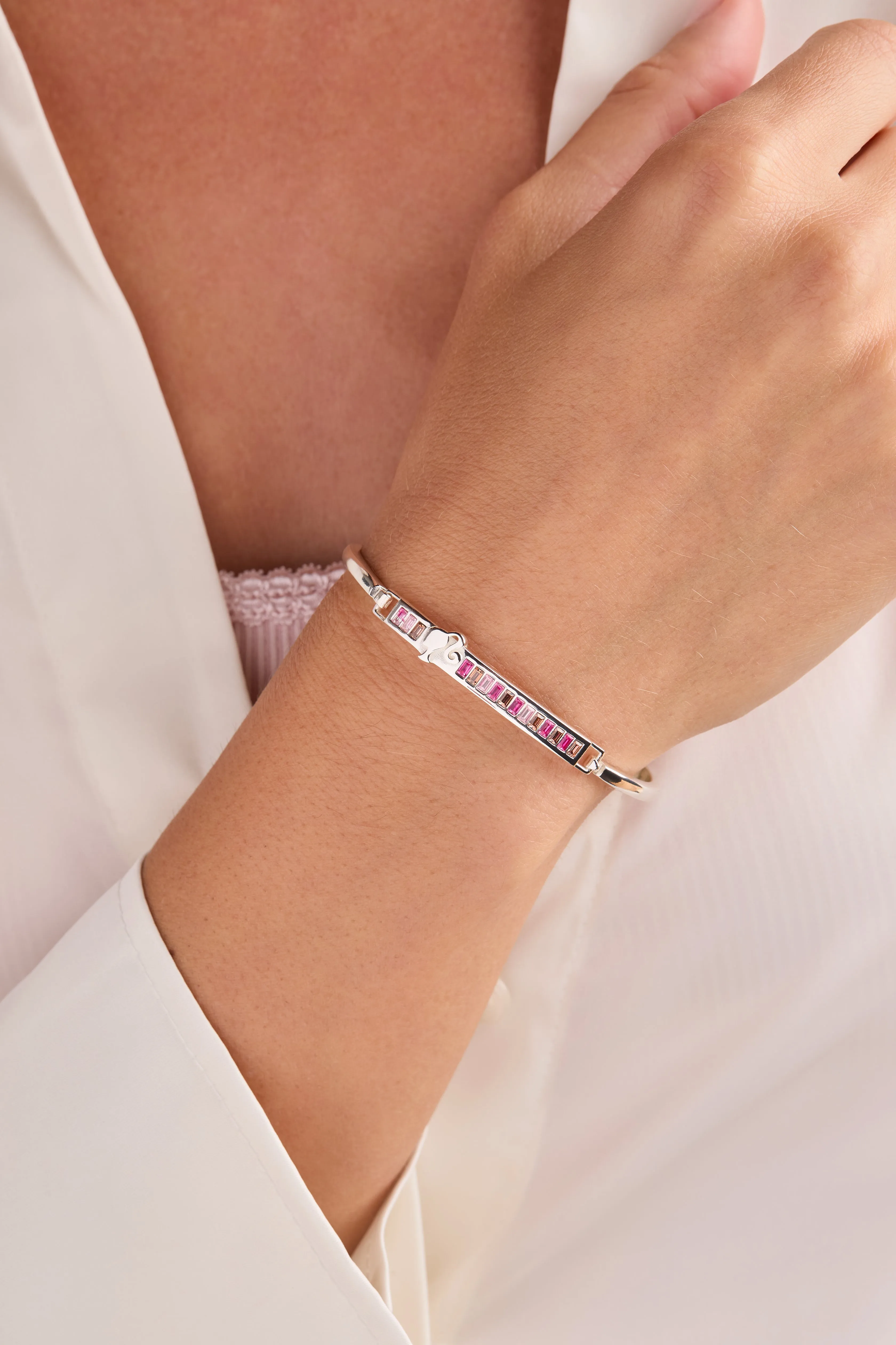 Barbie™ 'You Can Be Anything' Tension Bangle sold by Zulily product image thumbnail 2