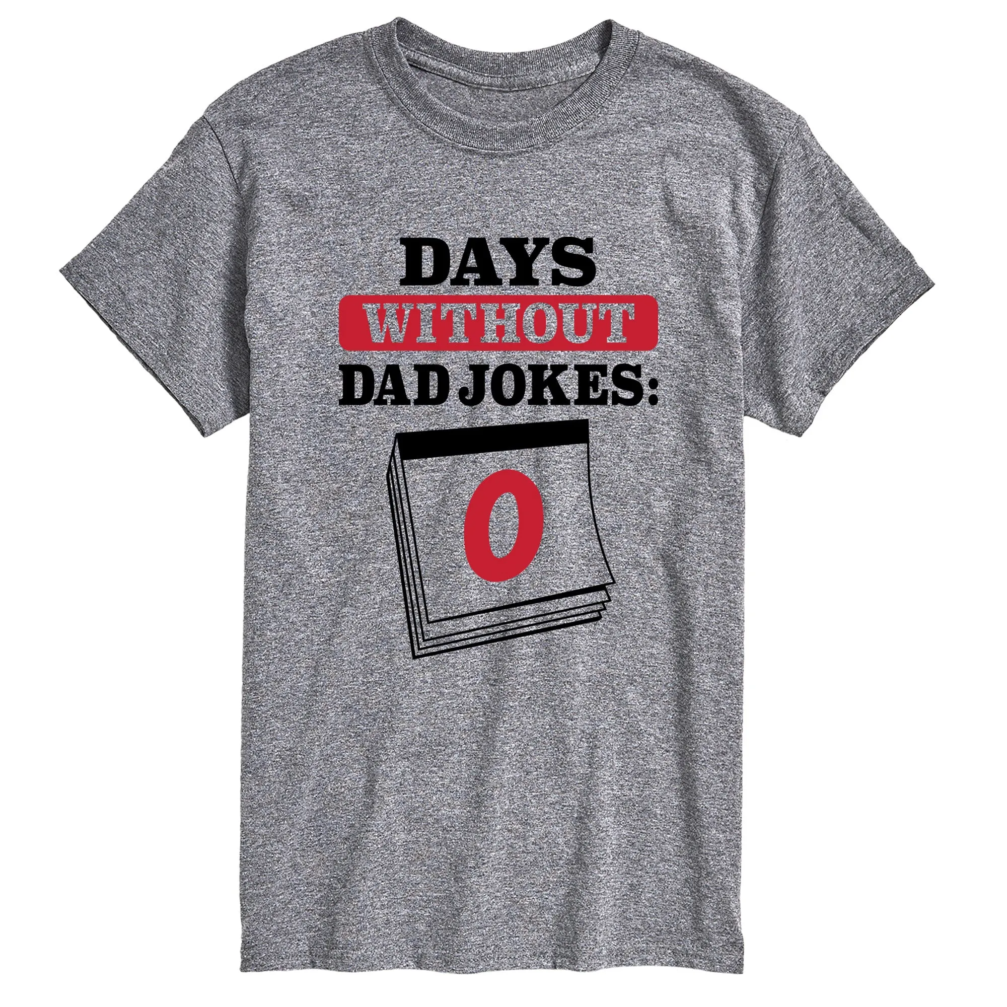 Instant Message - Days Without Dad Jokes - Men's Short Sleeve Graphic T-Shirt sold by Zulily product image thumbnail 2