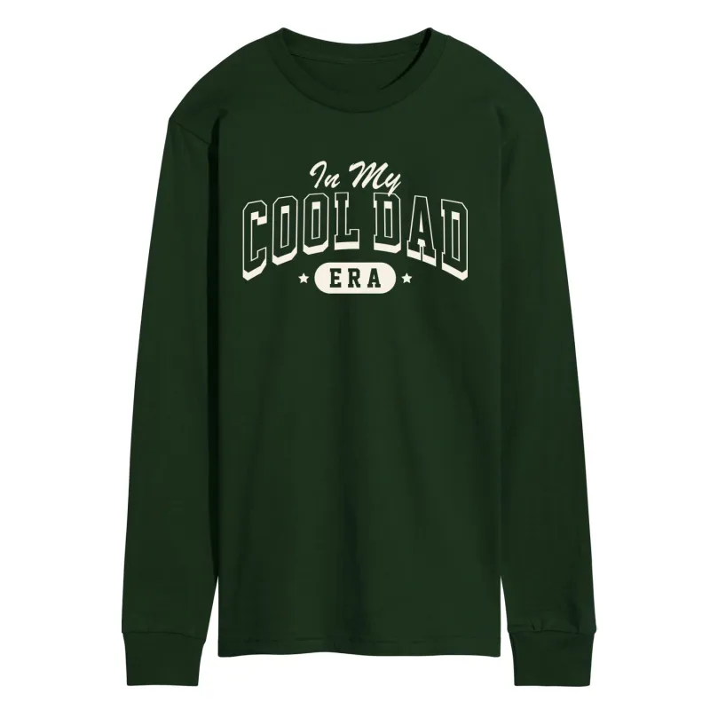 Instant Message - In My Cool Dad Era - Men's Long Sleeve Graphic T-Shirt sold by Zulily