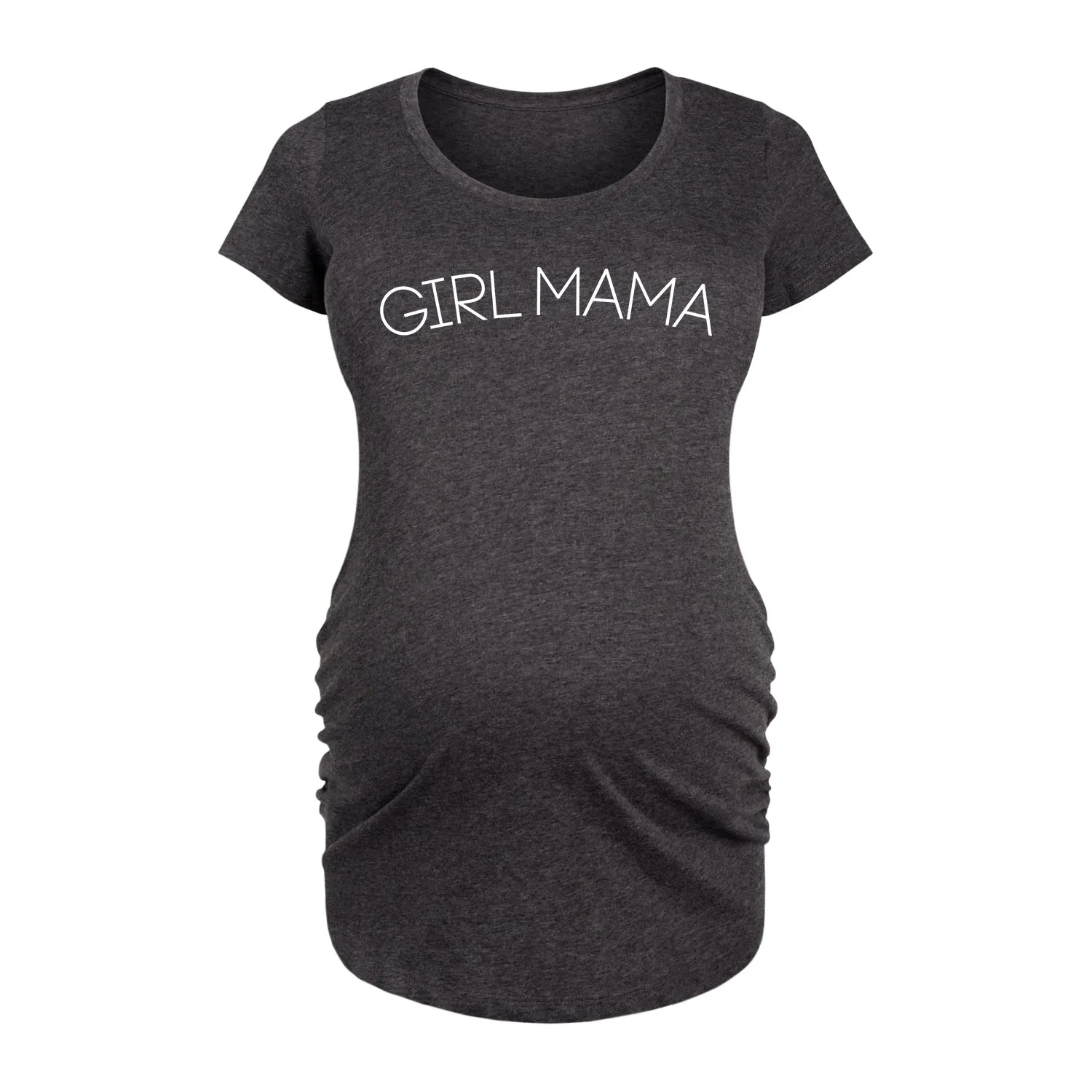 Instant Message - Girl Mama - Women's Maternity Scoop Neck Graphic T-Shirt sold by Zulily product image thumbnail 2