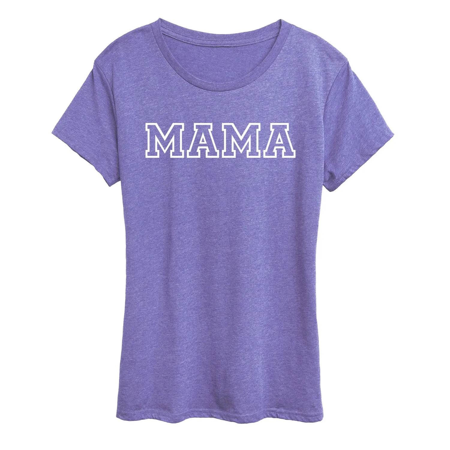 Instant Message - Mama Block Letters - Women's Short Sleeve Graphic T-Shirt sold by Zulily product image thumbnail 3