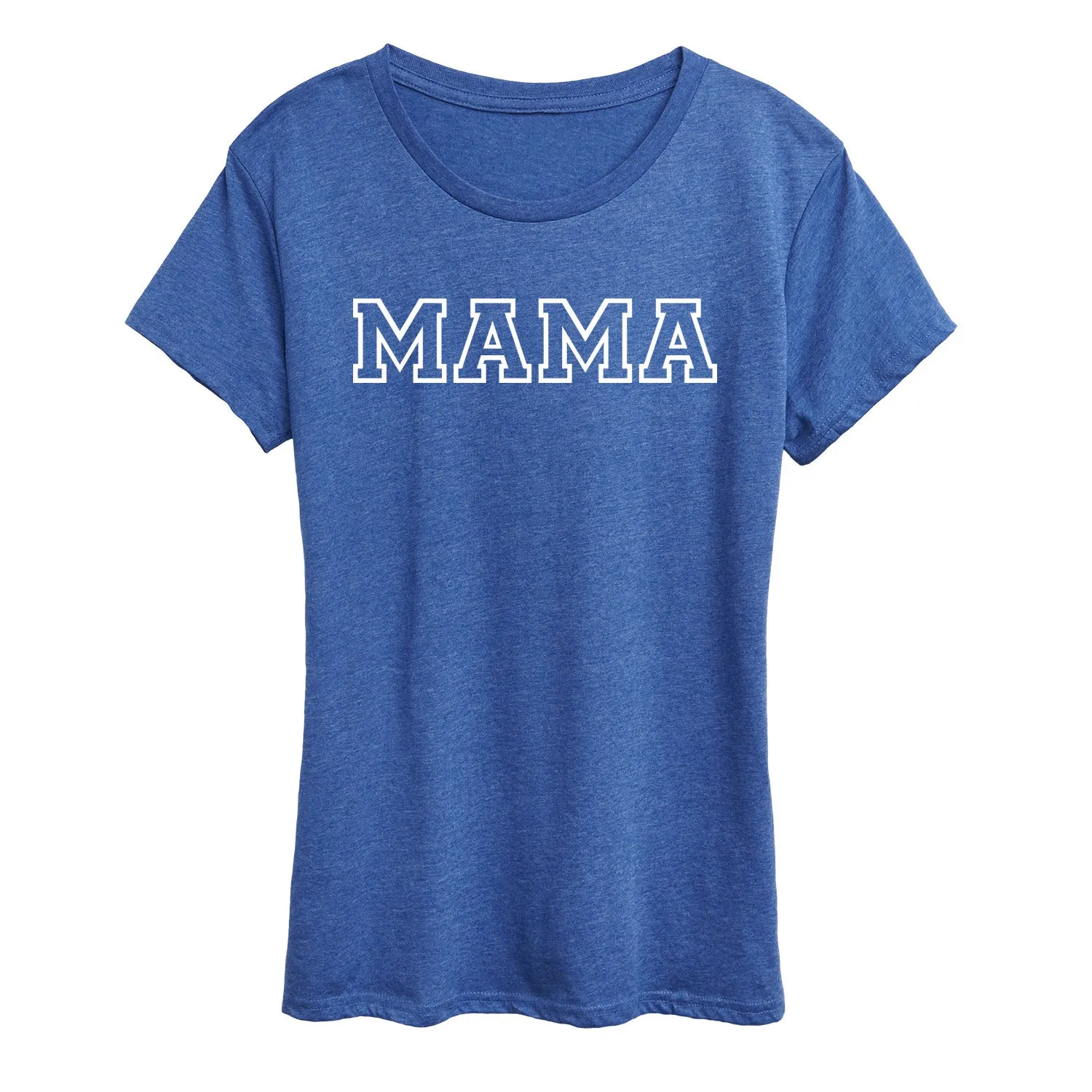 Instant Message - Mama Block Letters - Women's Short Sleeve Graphic T-Shirt sold by Zulily product image thumbnail 5